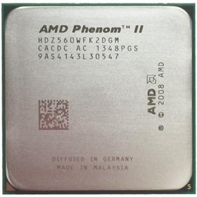 cpu phenom X2 560 همراه با فن و هیت سینک