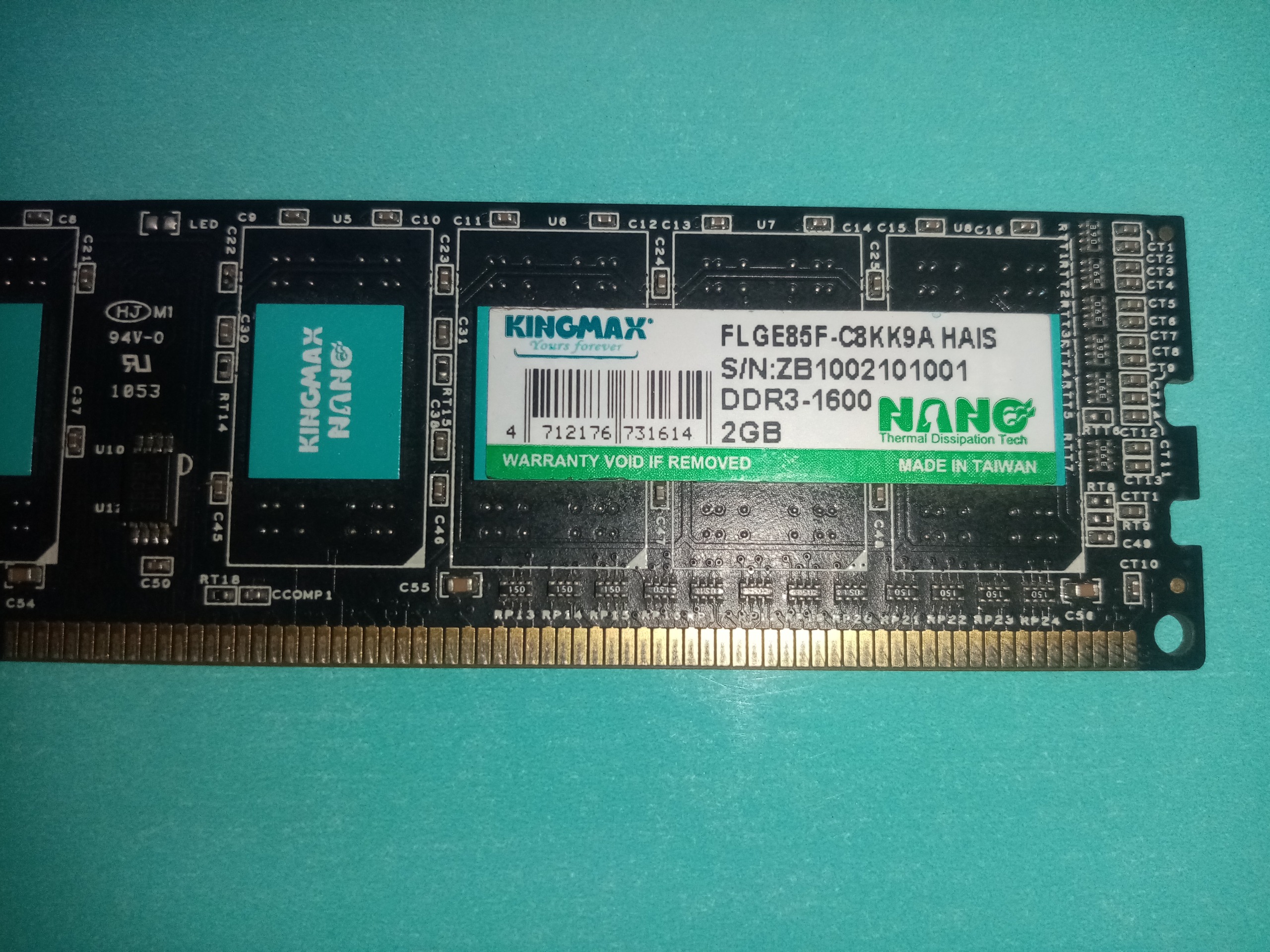 رم DDR3 GB 2 کینگ مکس