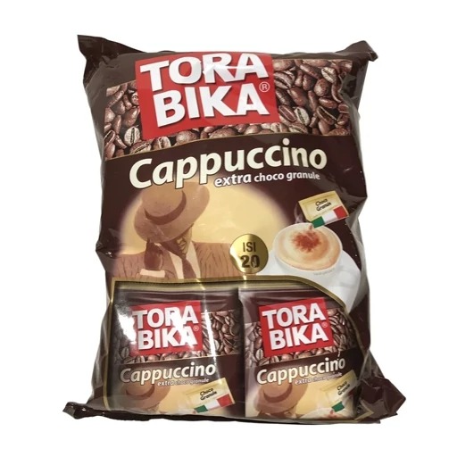 کاپوچینو فوری تورابیکا TORABIKA جعبه 20 ساشه ای