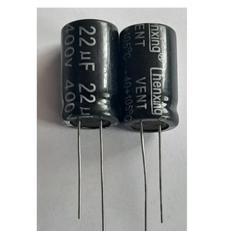 خازن الکترولیتی 22uF 400V بسته 18 عددی