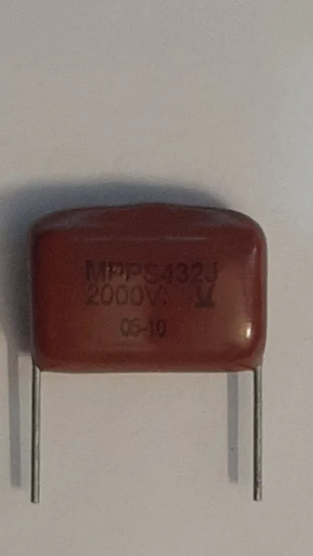 خازن پلی استر 4.3NF-2000V بسته 50 عددی