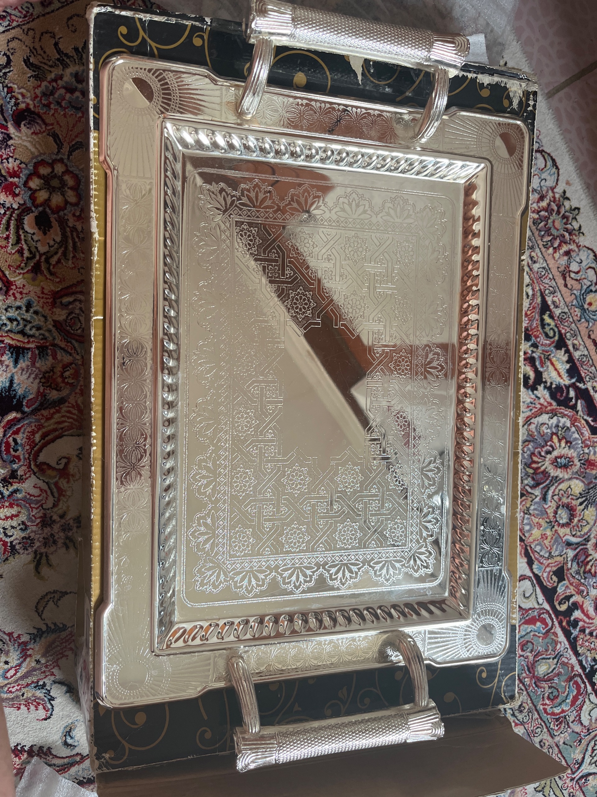 سینی استیل خارجی
