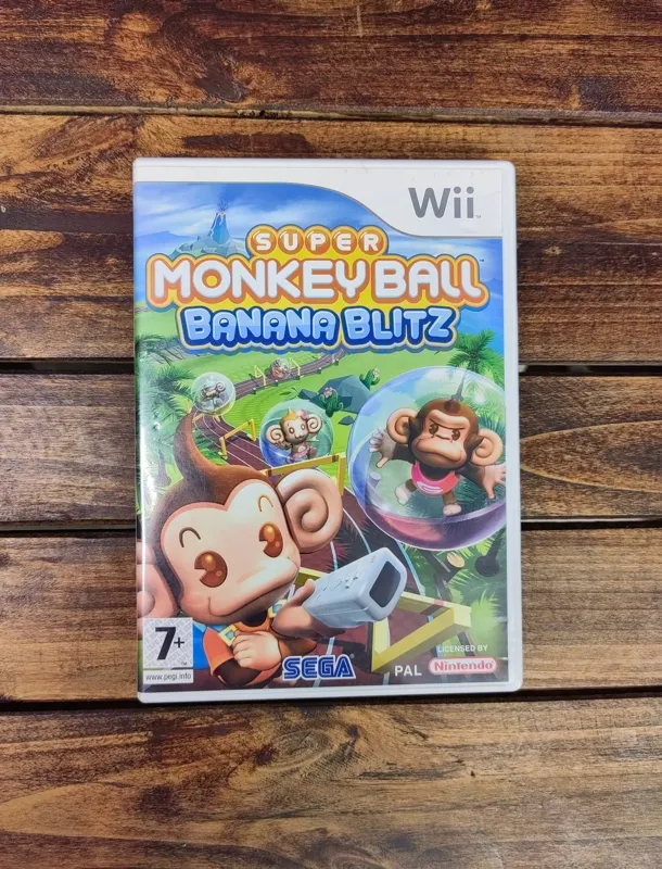 Super Monkey Ball Banana Blits Wii