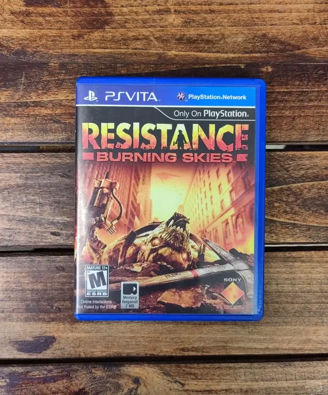 Resistance Burning Skies PS Vita