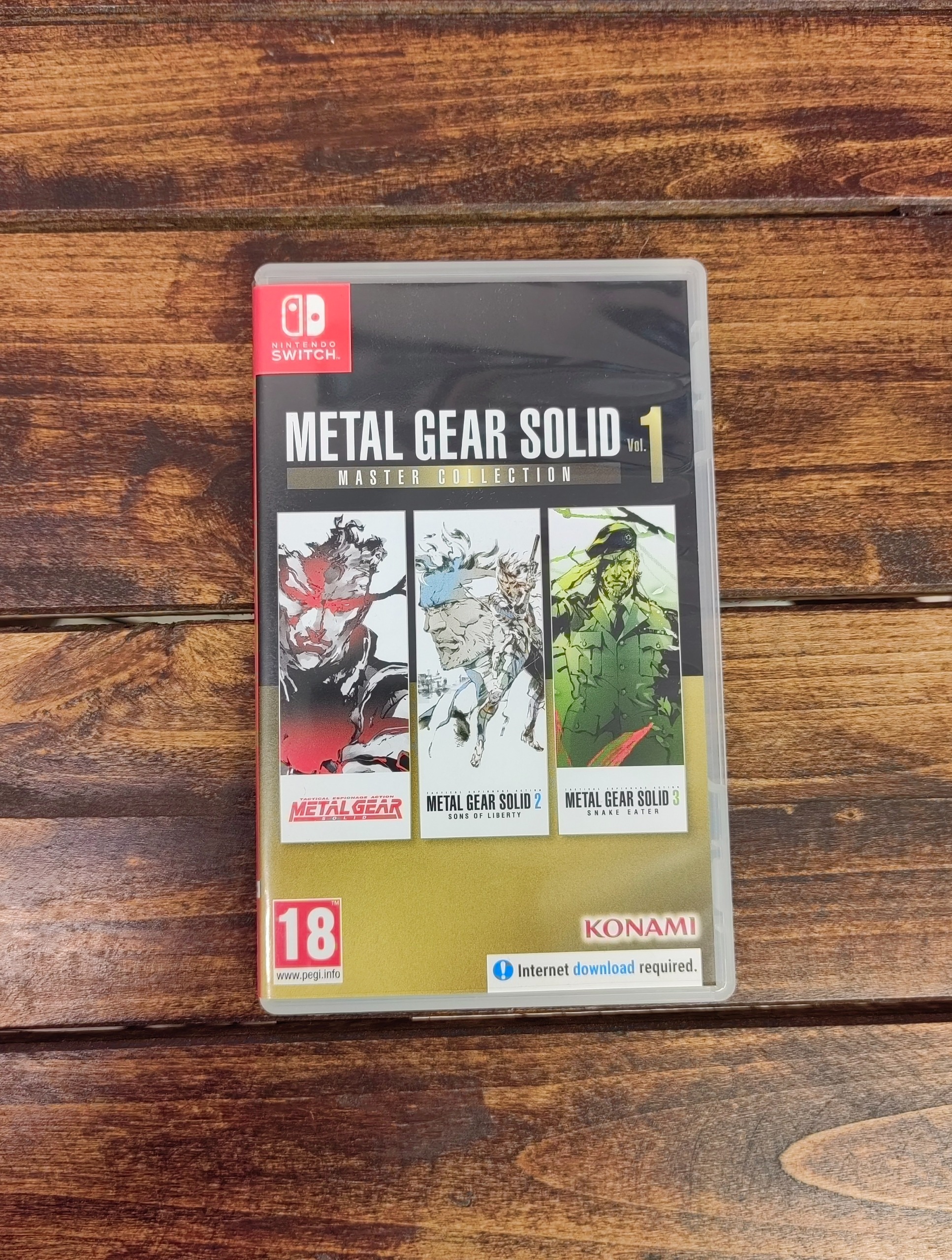 Metal Gear Solid Vol 1 Collection Switch