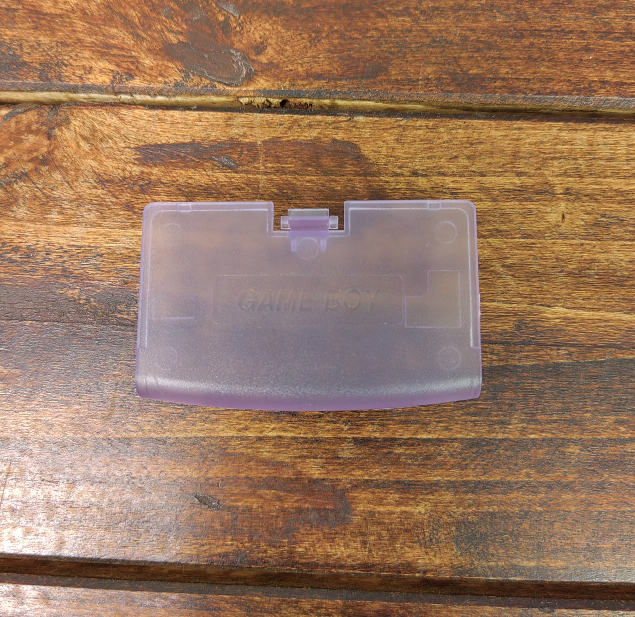 Battery Cover Game Boy Advance Light Purple