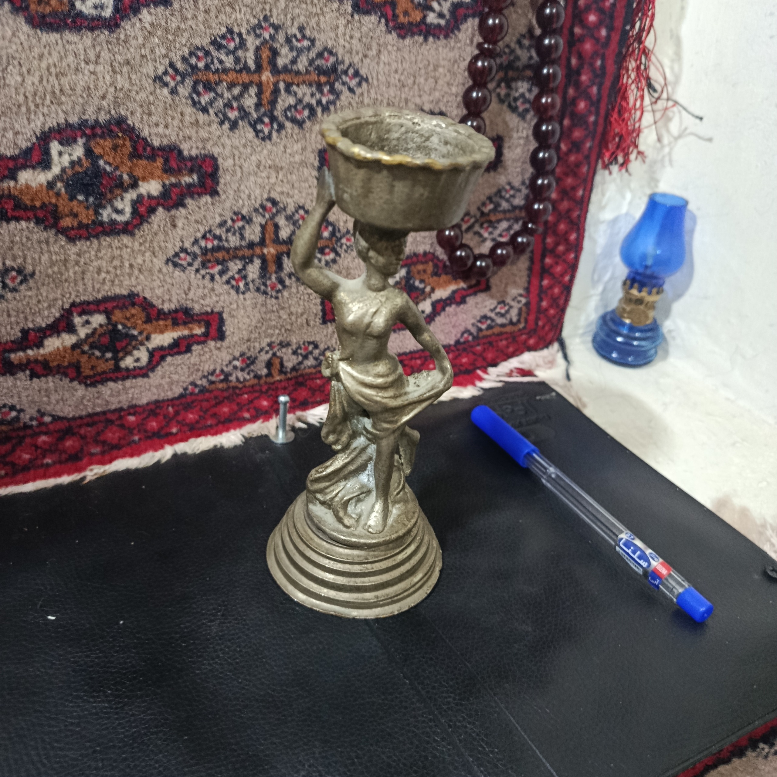 شمعدان برنز اصلی قدیمی