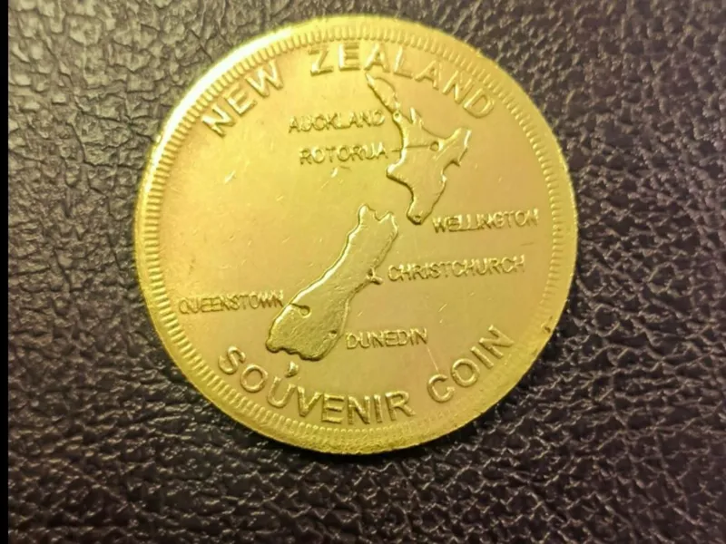 مدال سکه یادبود نیوزلند تک و نایاب