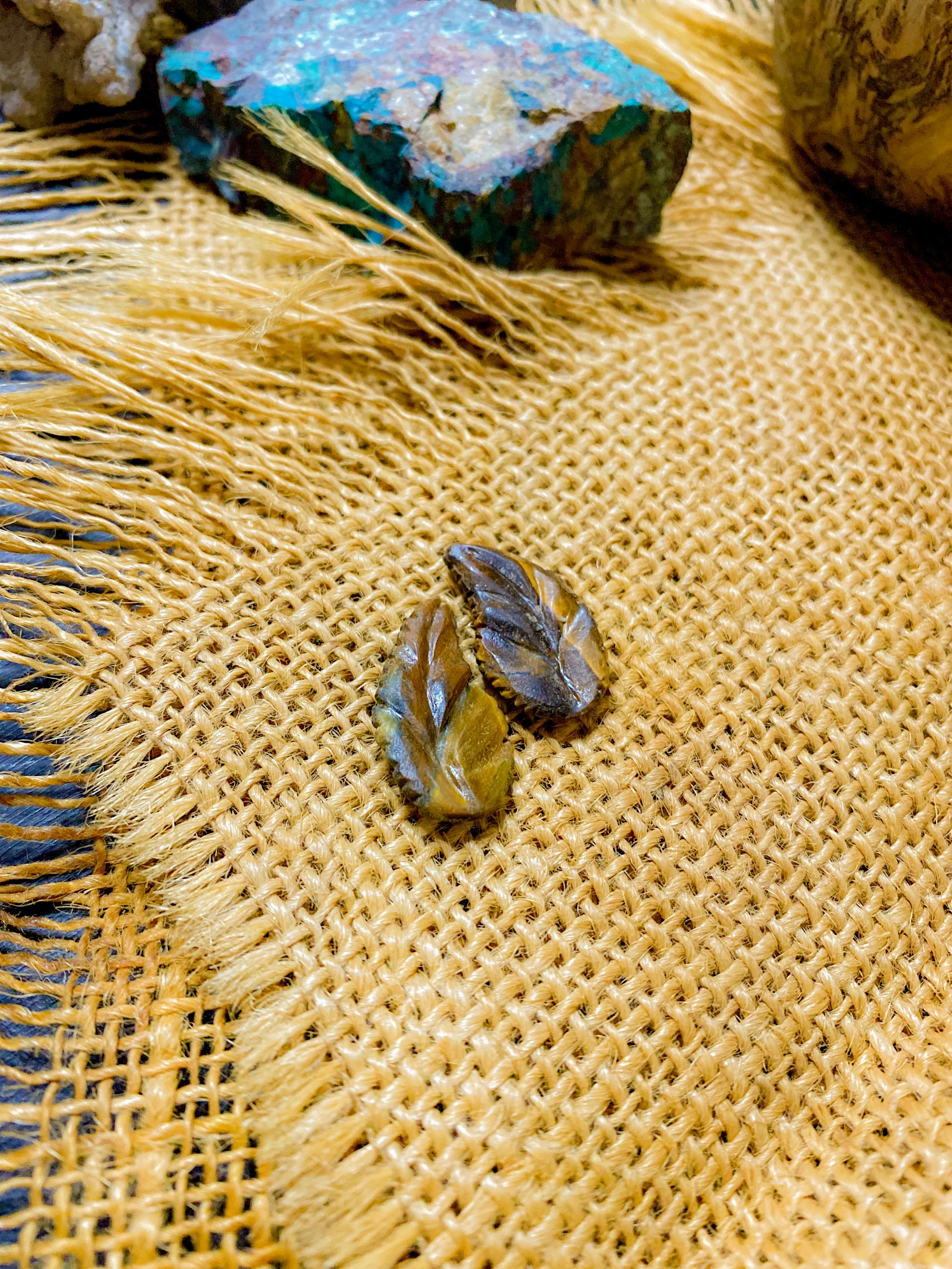گوشواره سنگ چشم ببر