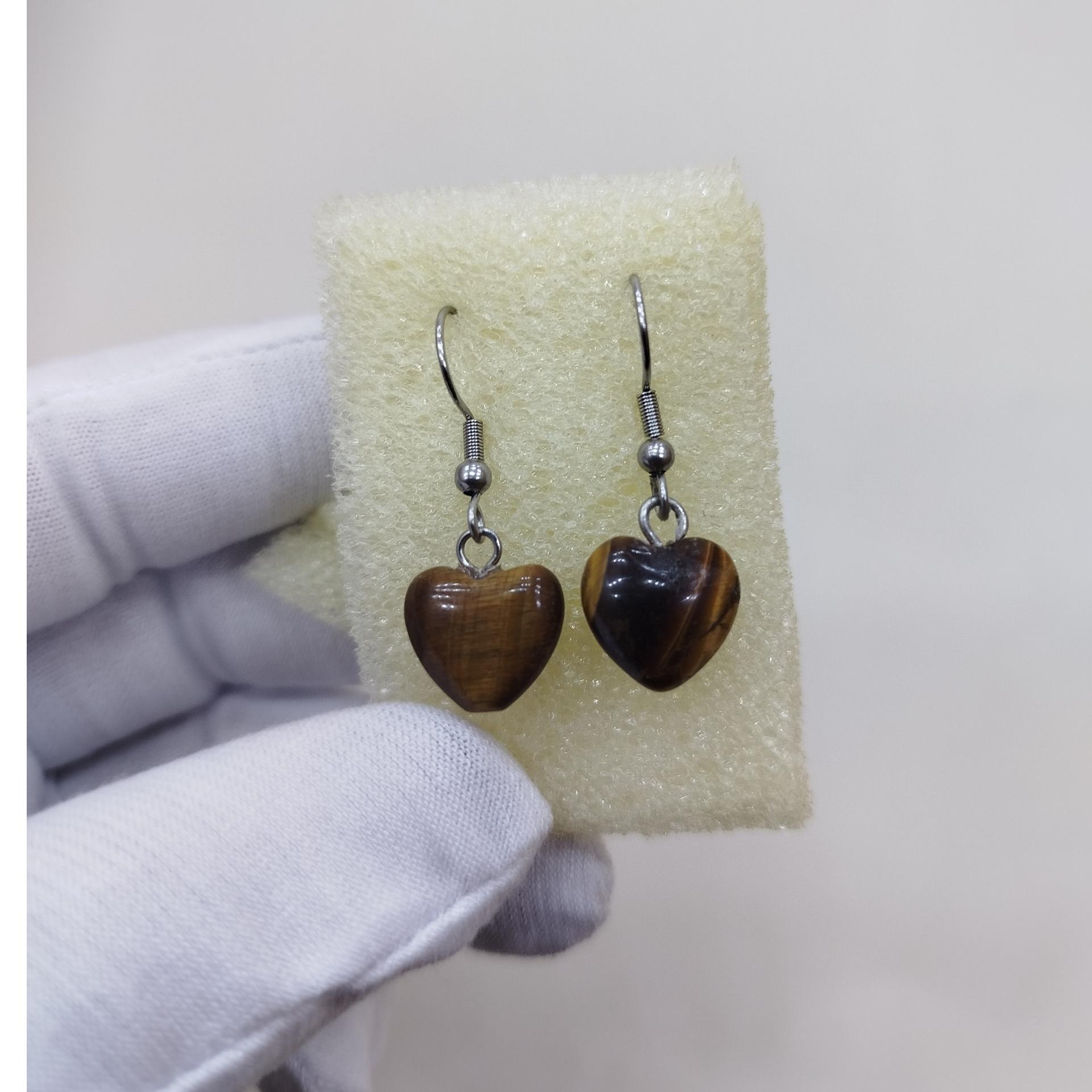 گوشواره سنگ طبیعی