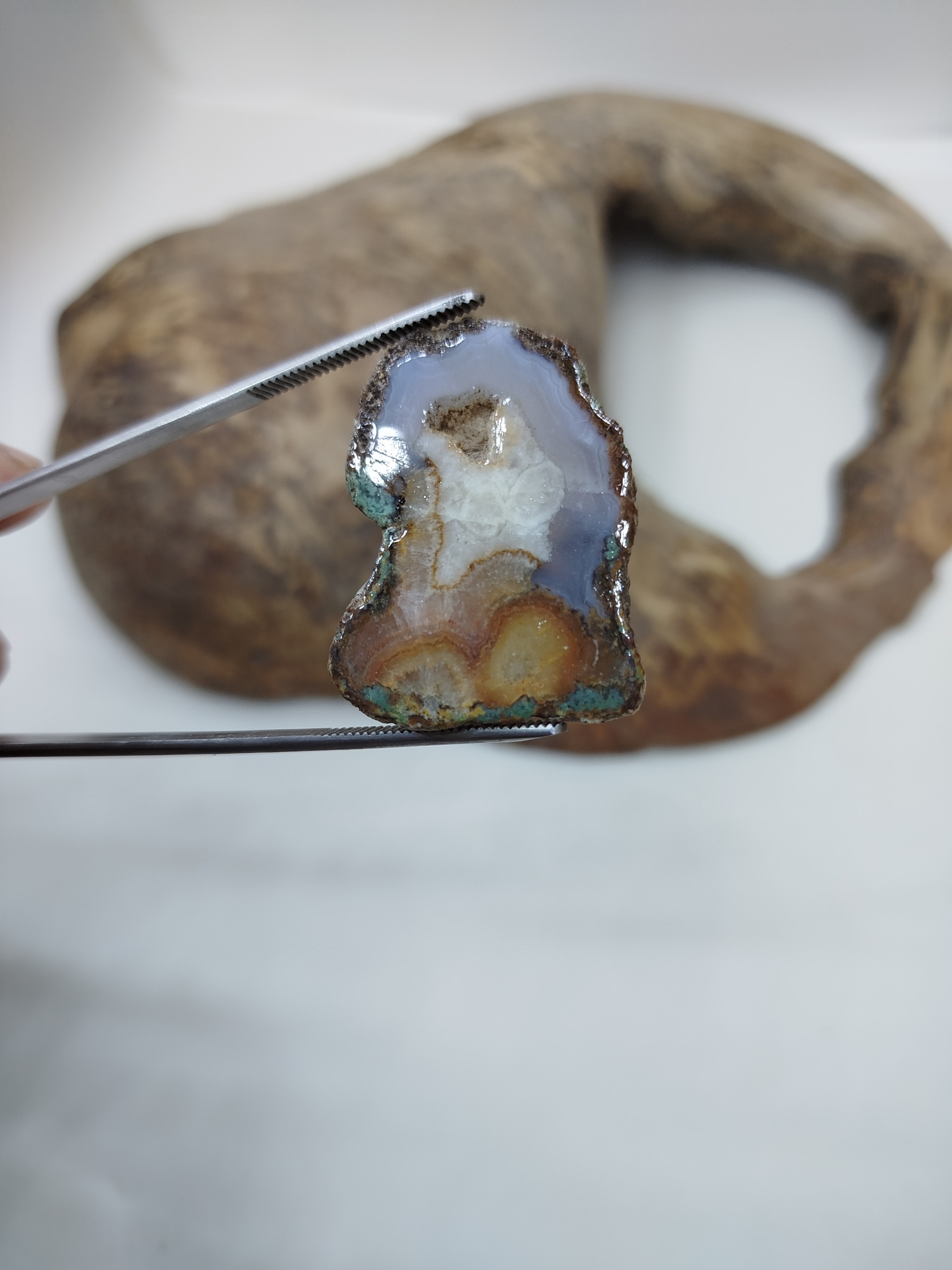 گردنبند سنگ طبیعی