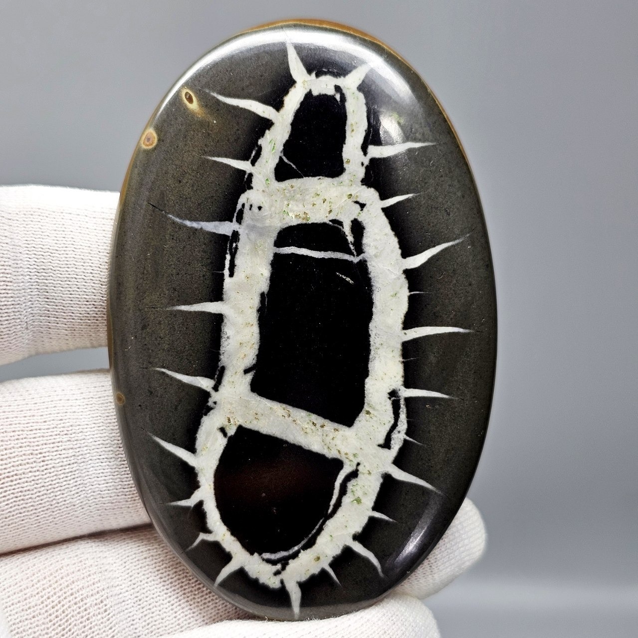 نگین کلکسیونی سنگ طبیعی سپتارین معدنی کد S3458