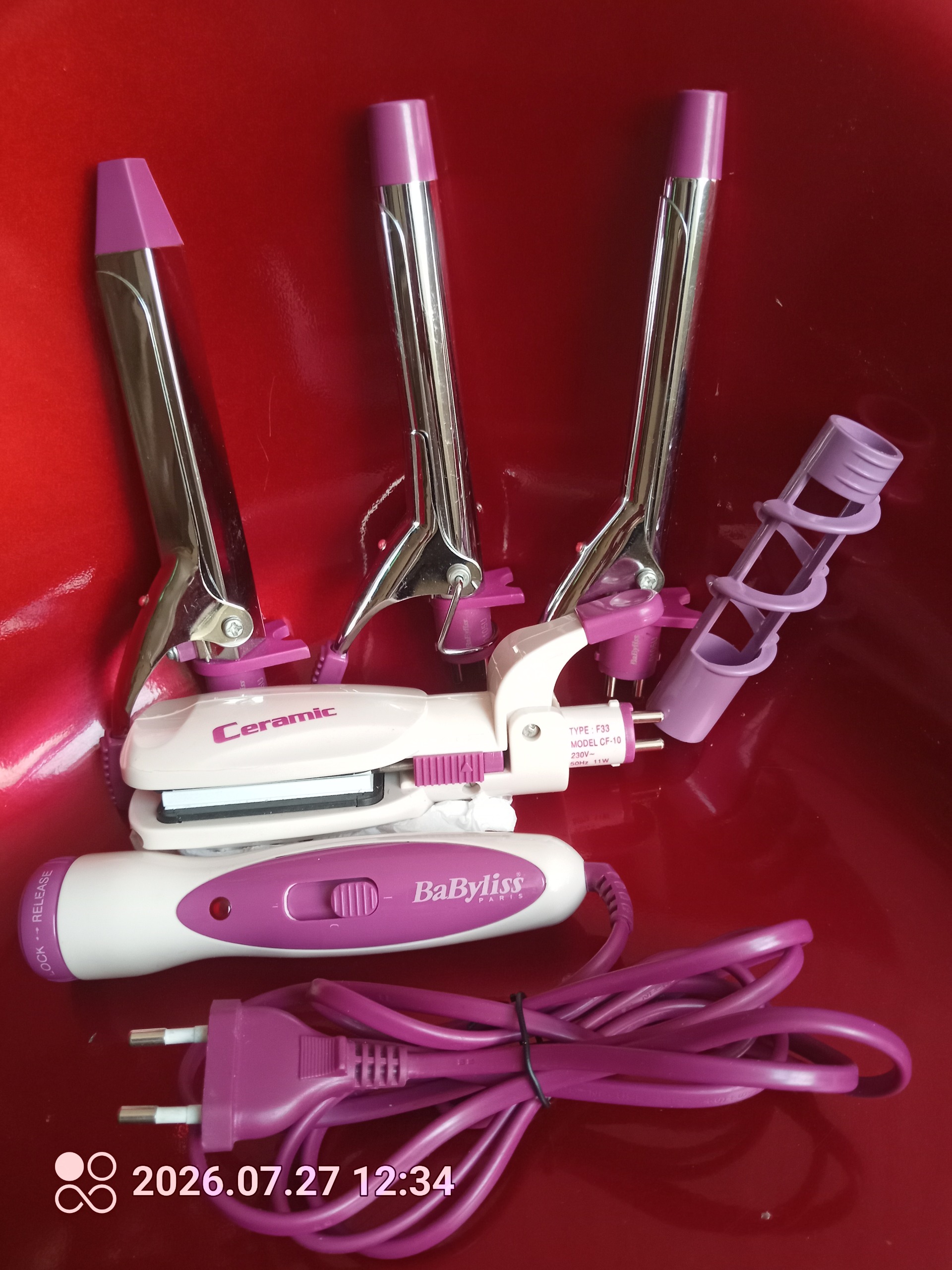 بابلیس فر و اتو مو اصلی چندکاره Babyliss