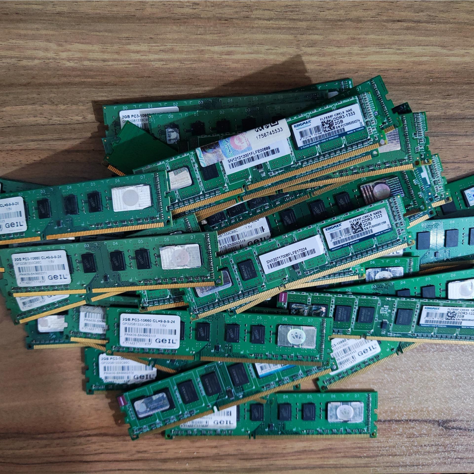 مزایده 43عدد رم دسکتاپ