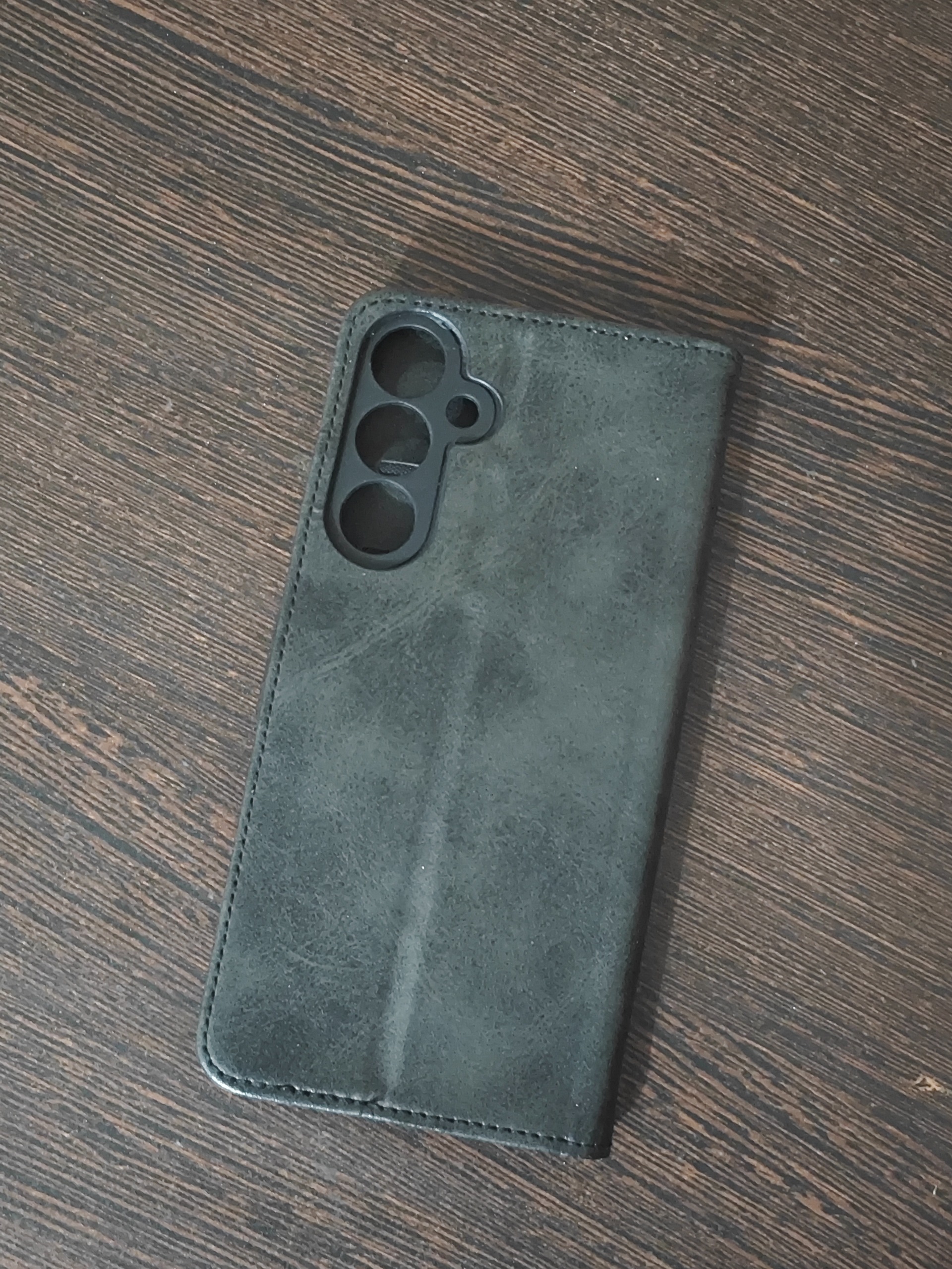 قاب کتابی چرم Galaxy A55