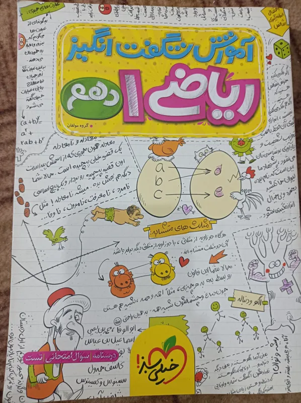 کتاب آموزش شگفت انگیز ریاضی 1 دهم