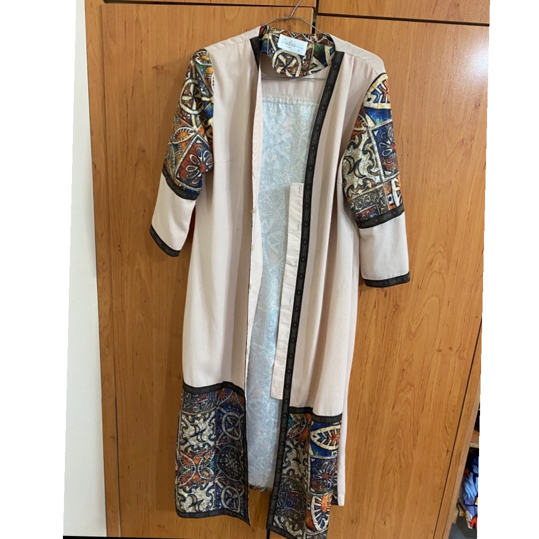 مانتو طرح دار سایز 42