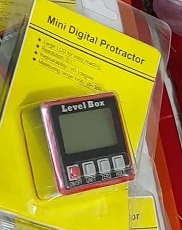 شیب سنج و زاویه سنج دیجیتالی LevelBox