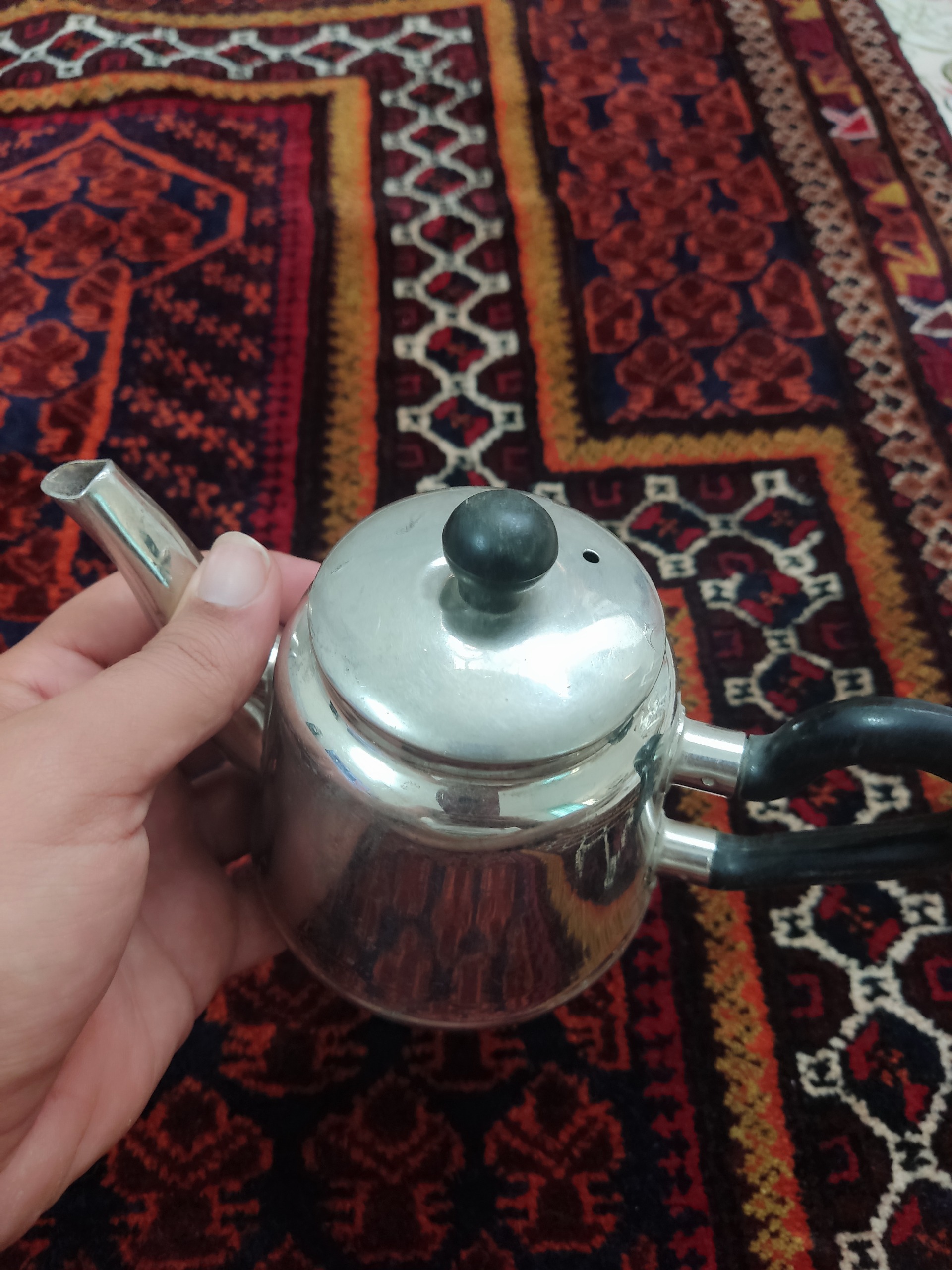 قوری روسی برنجی