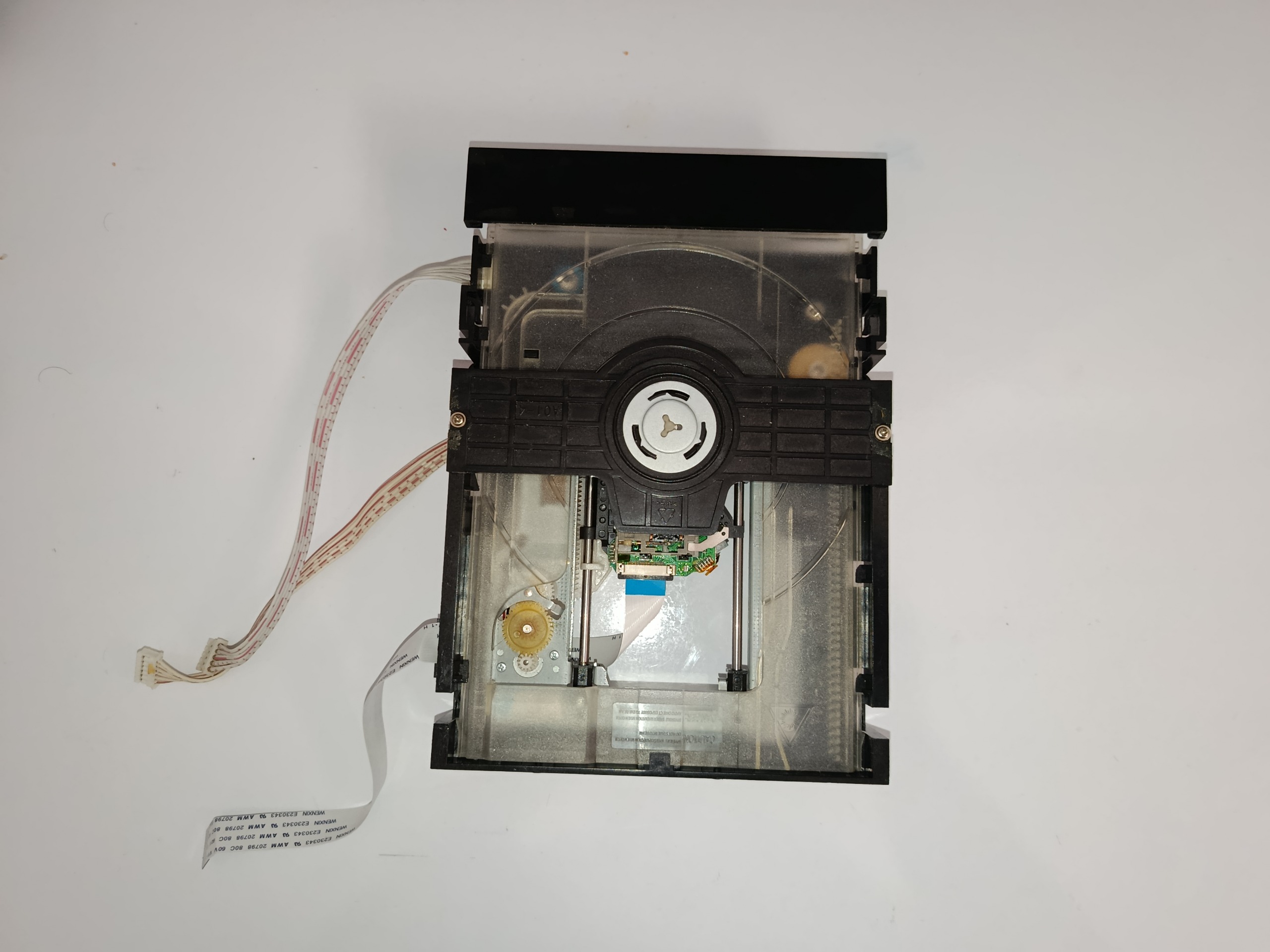 مکانیزم کامل درایو DVD به همراه هد لیزر