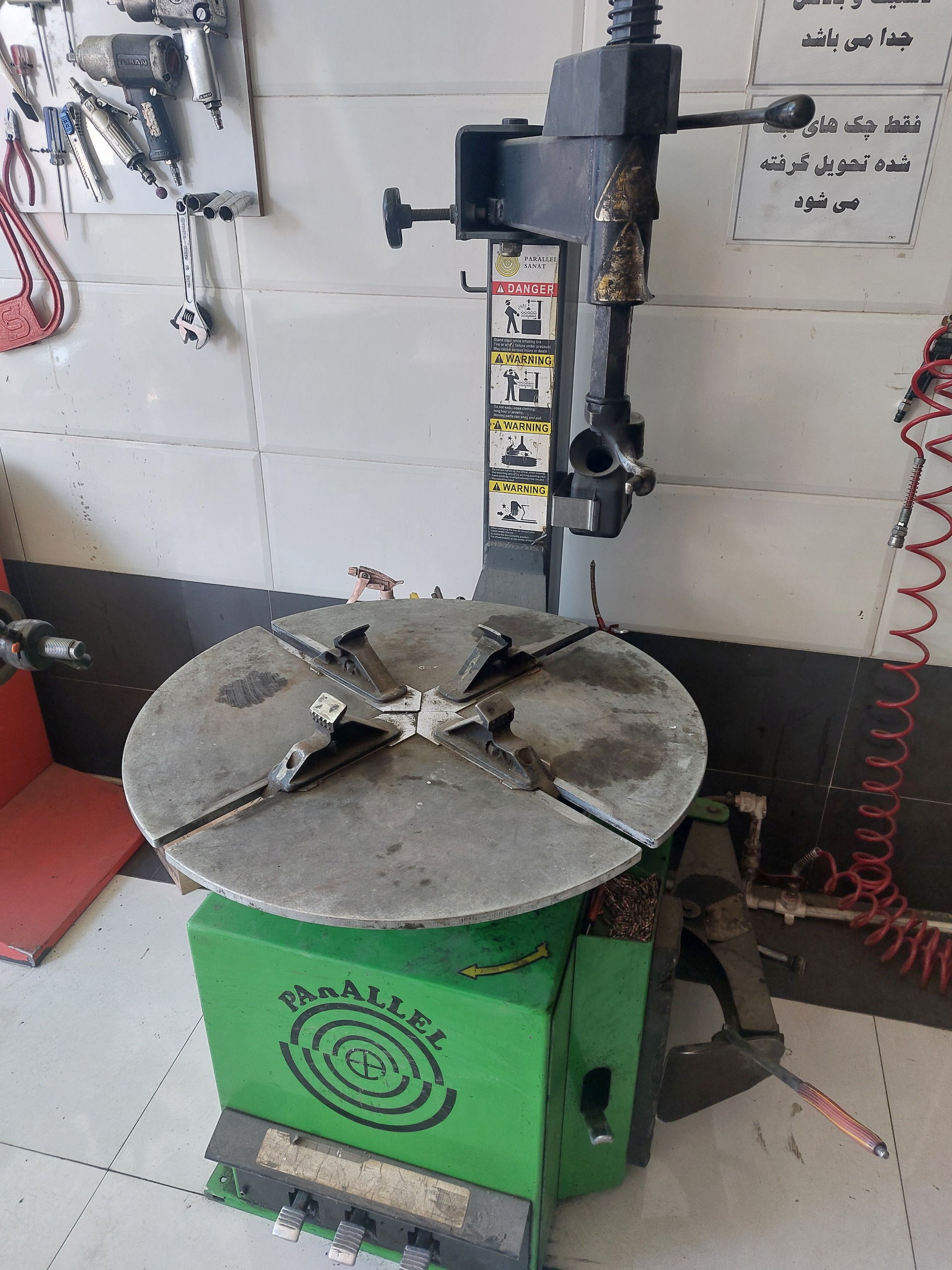 لوازم کامل پنچرگیری