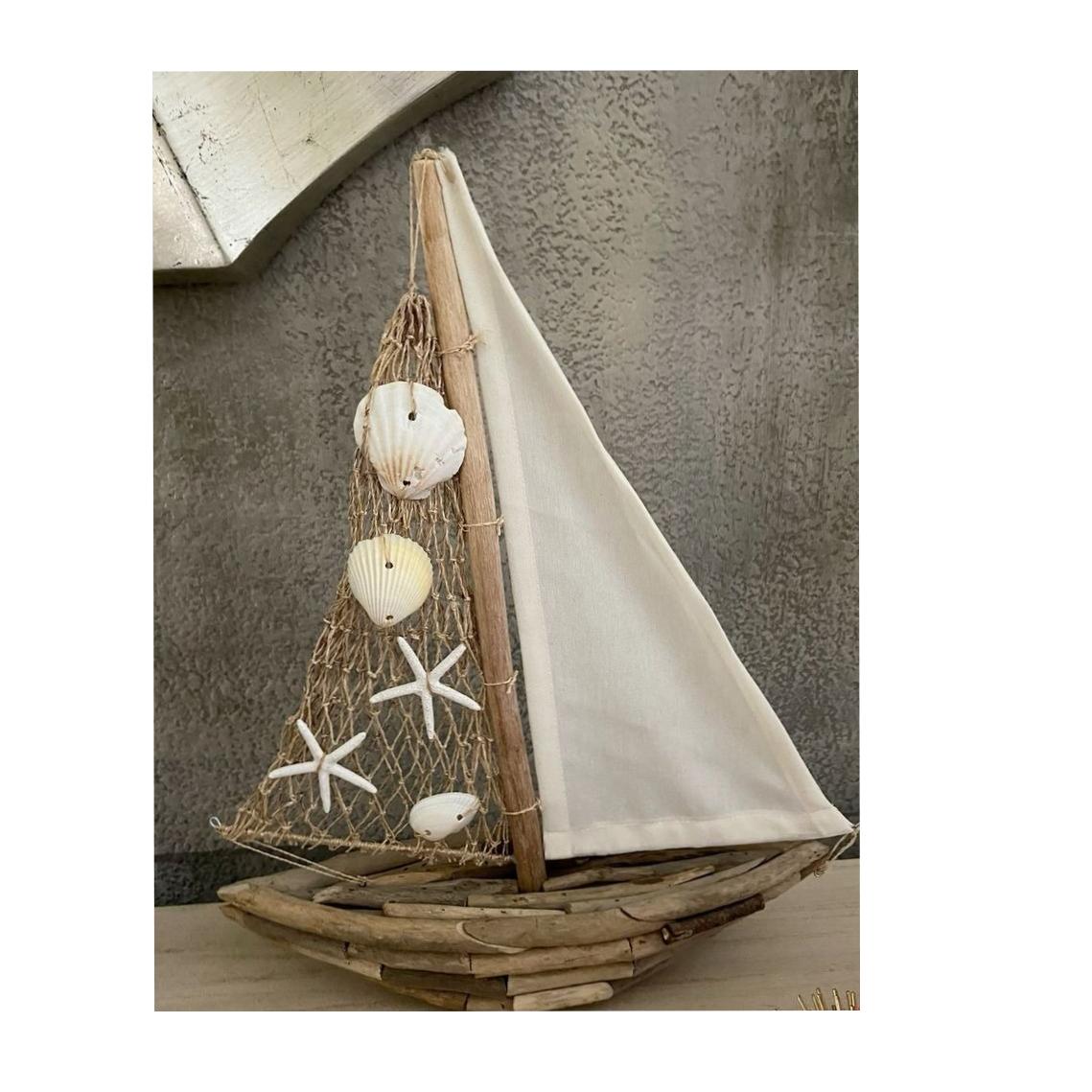 ماکت قایق چوبی دستساز