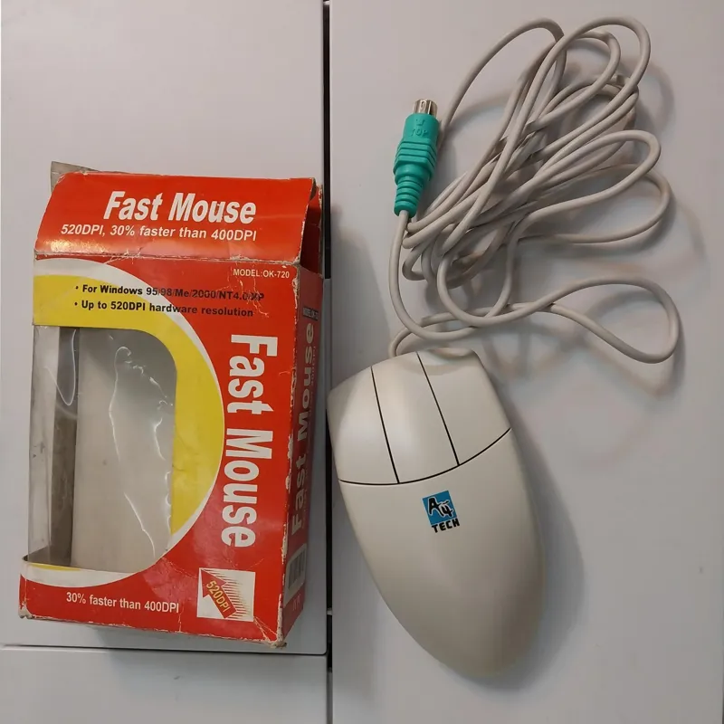 موس غلتلکی نو ps/2 برند a4tech