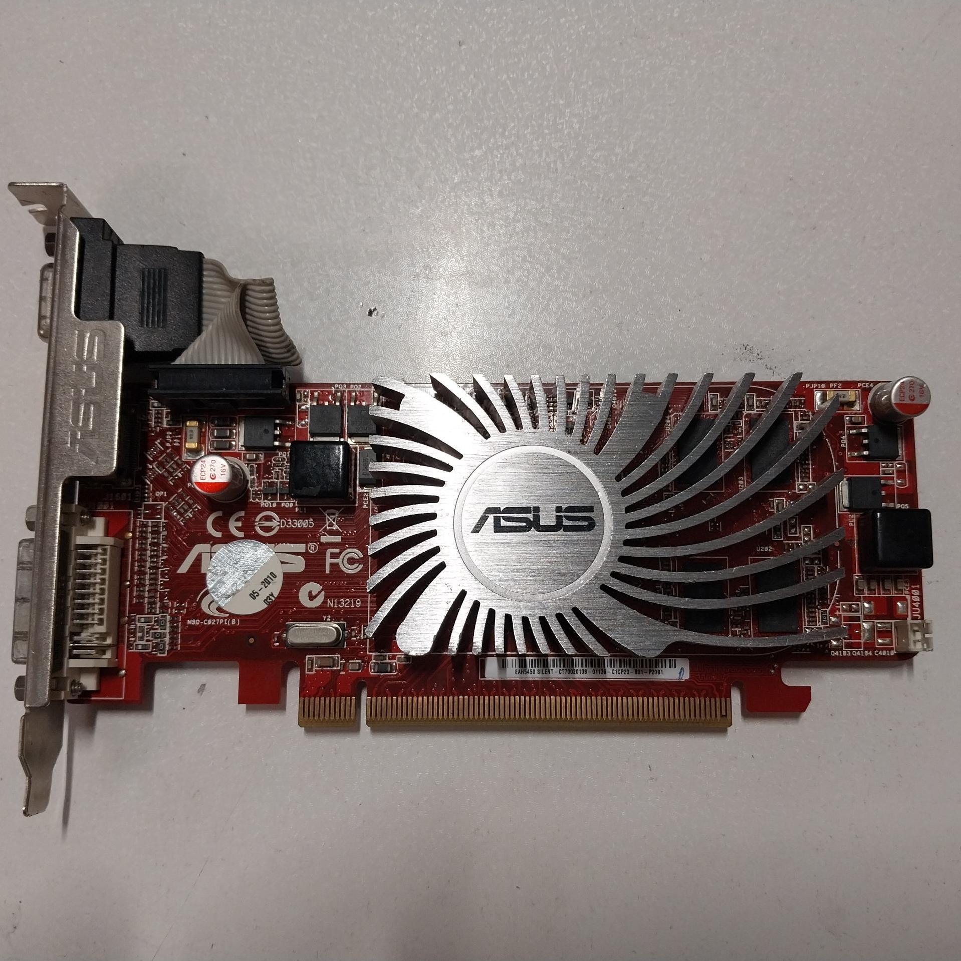 گرافیک HD 5450 1GB GD3 ASUS SILENT