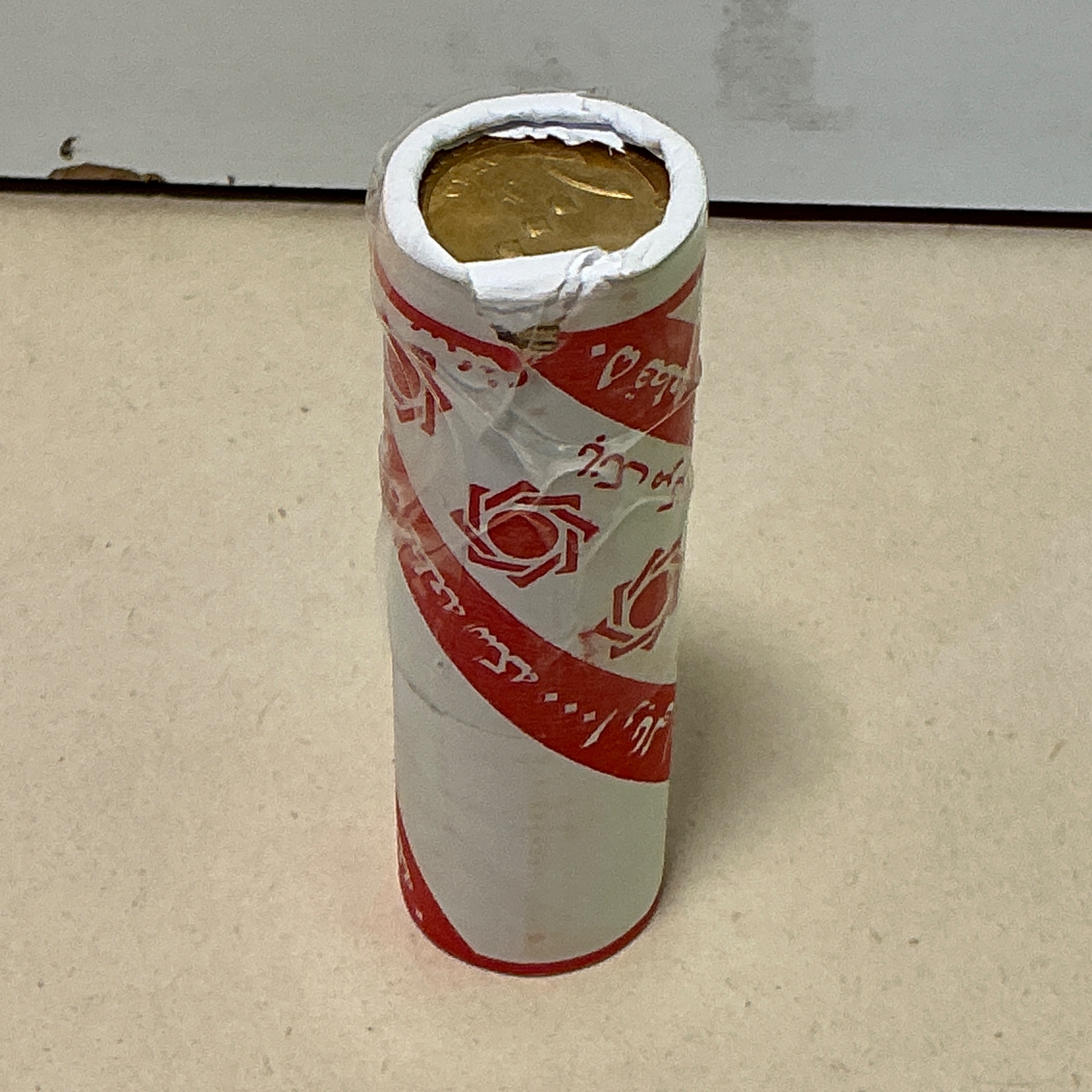 رول سکه جمهوری 1000 ریال ایراد دار