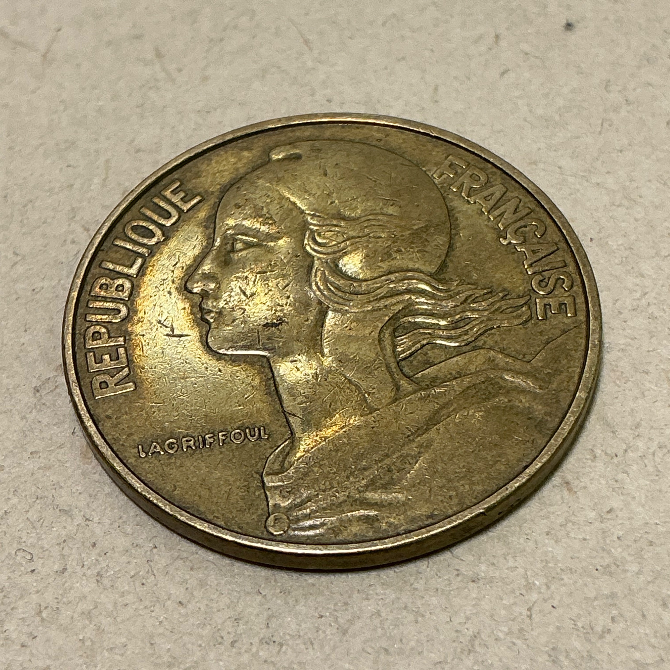 سکه خارجی 20 سنتیمو فرانسه