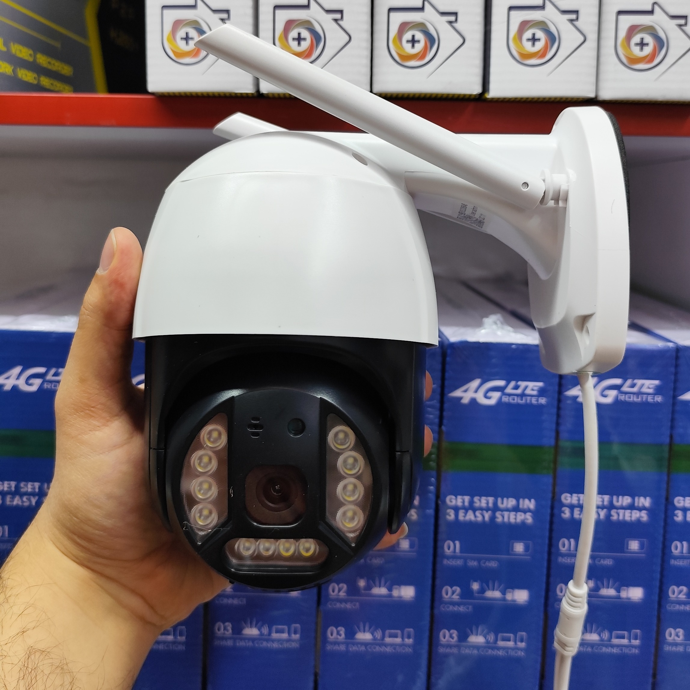 دوربین سیمکارتی چرخشی 3 مگاپیکسل V380