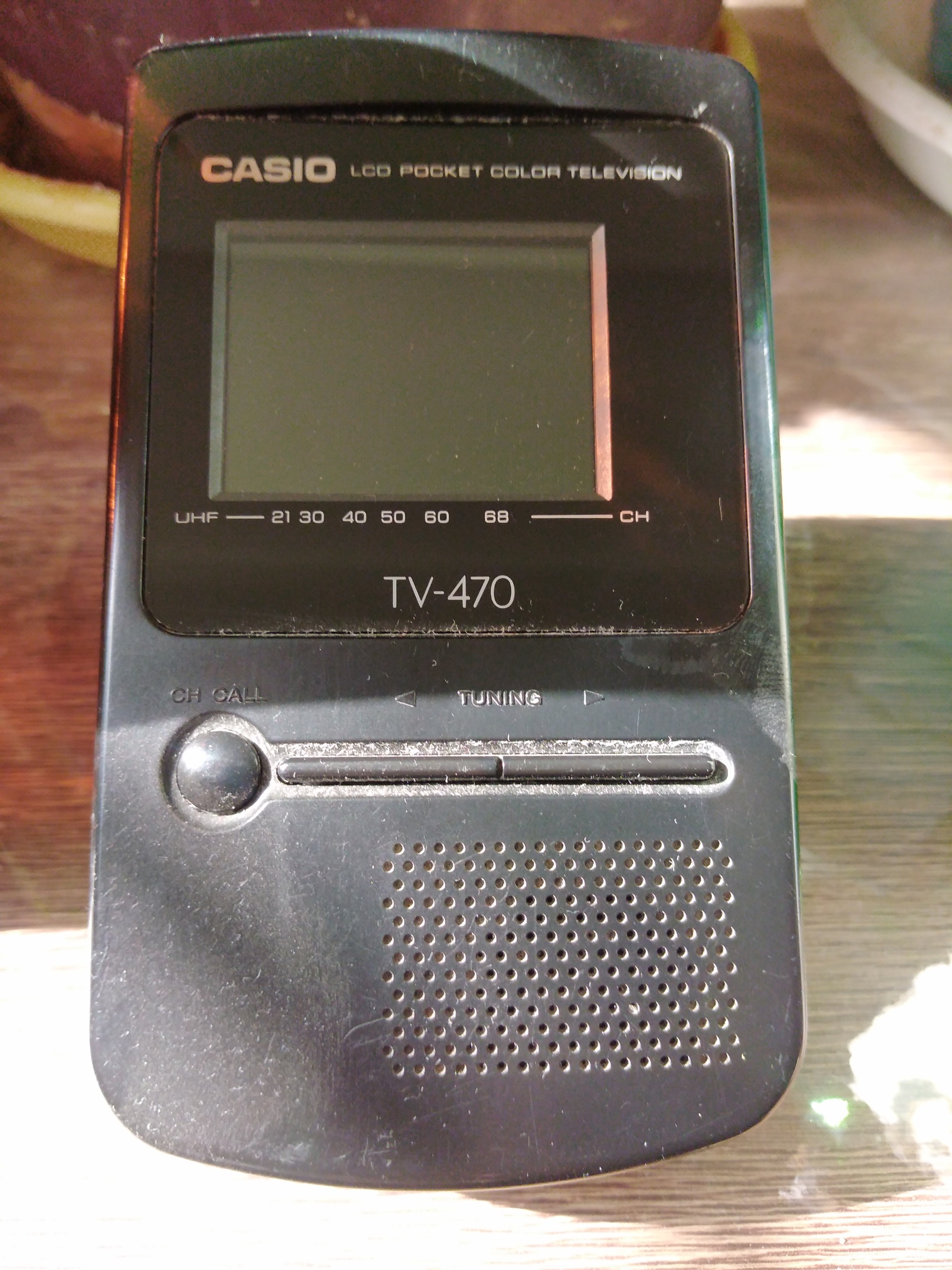 تلوزیون casio قدیمی