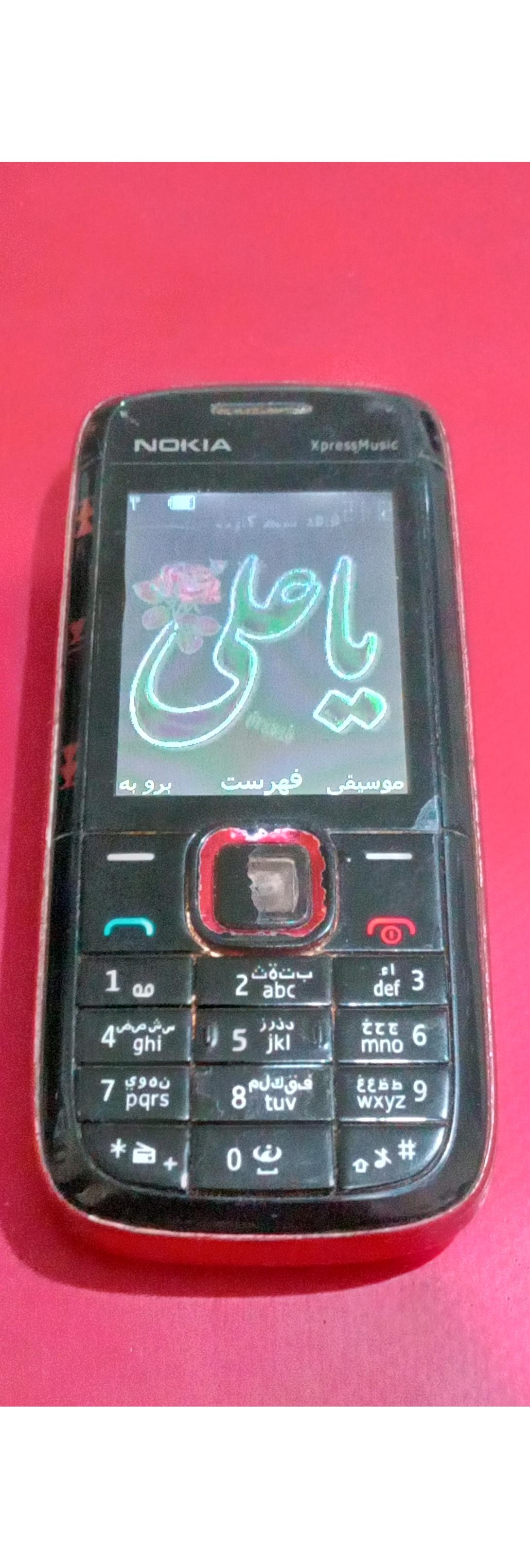 نوکیا کارکرده قدیمی مدل 5310اصل سالم