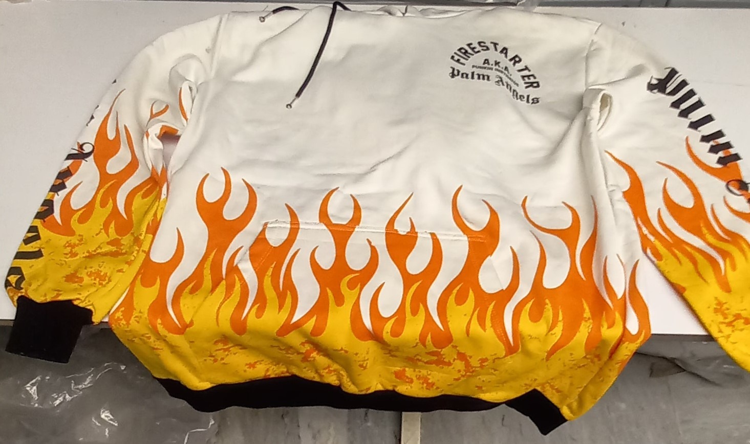 هودی دورس نخی طرح fire