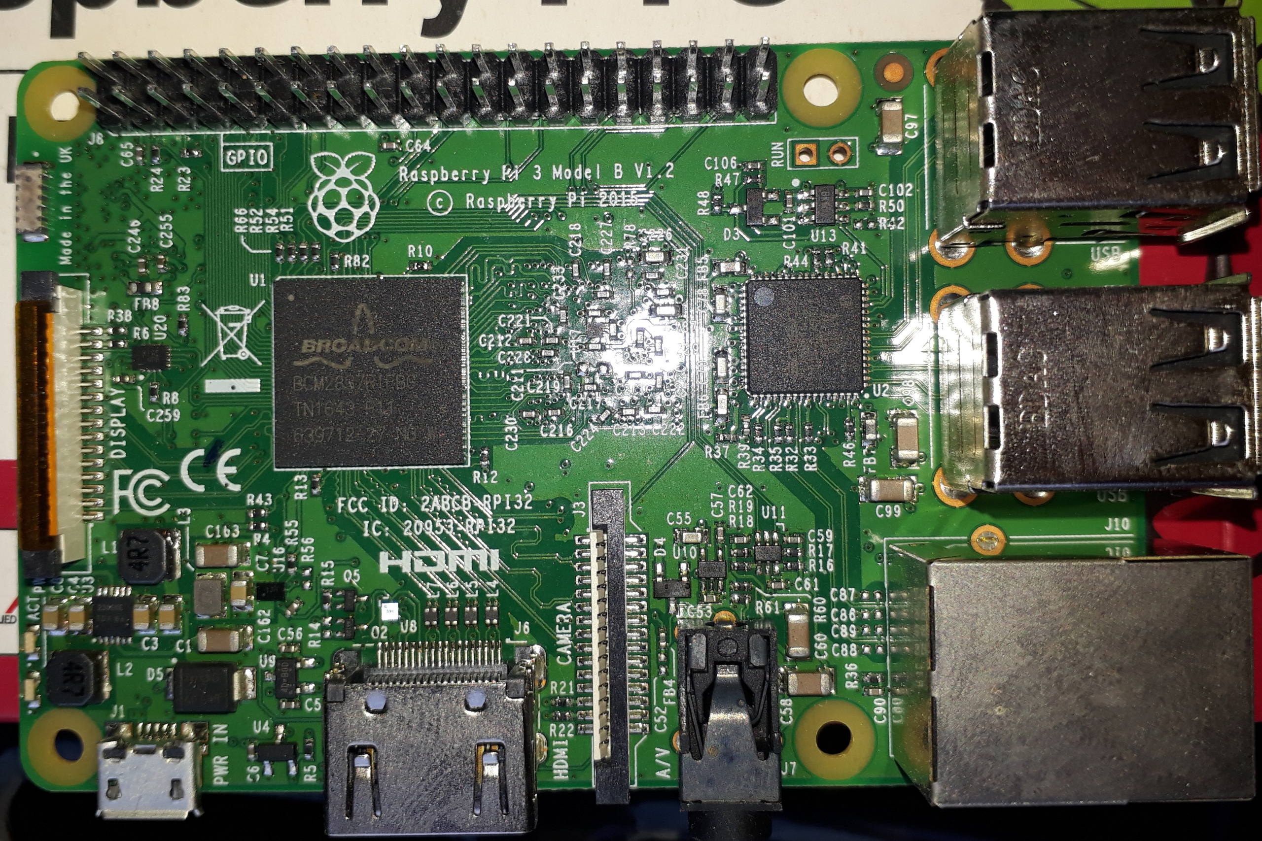 برد رسپبری پای Raspberry Pi 3 Model B