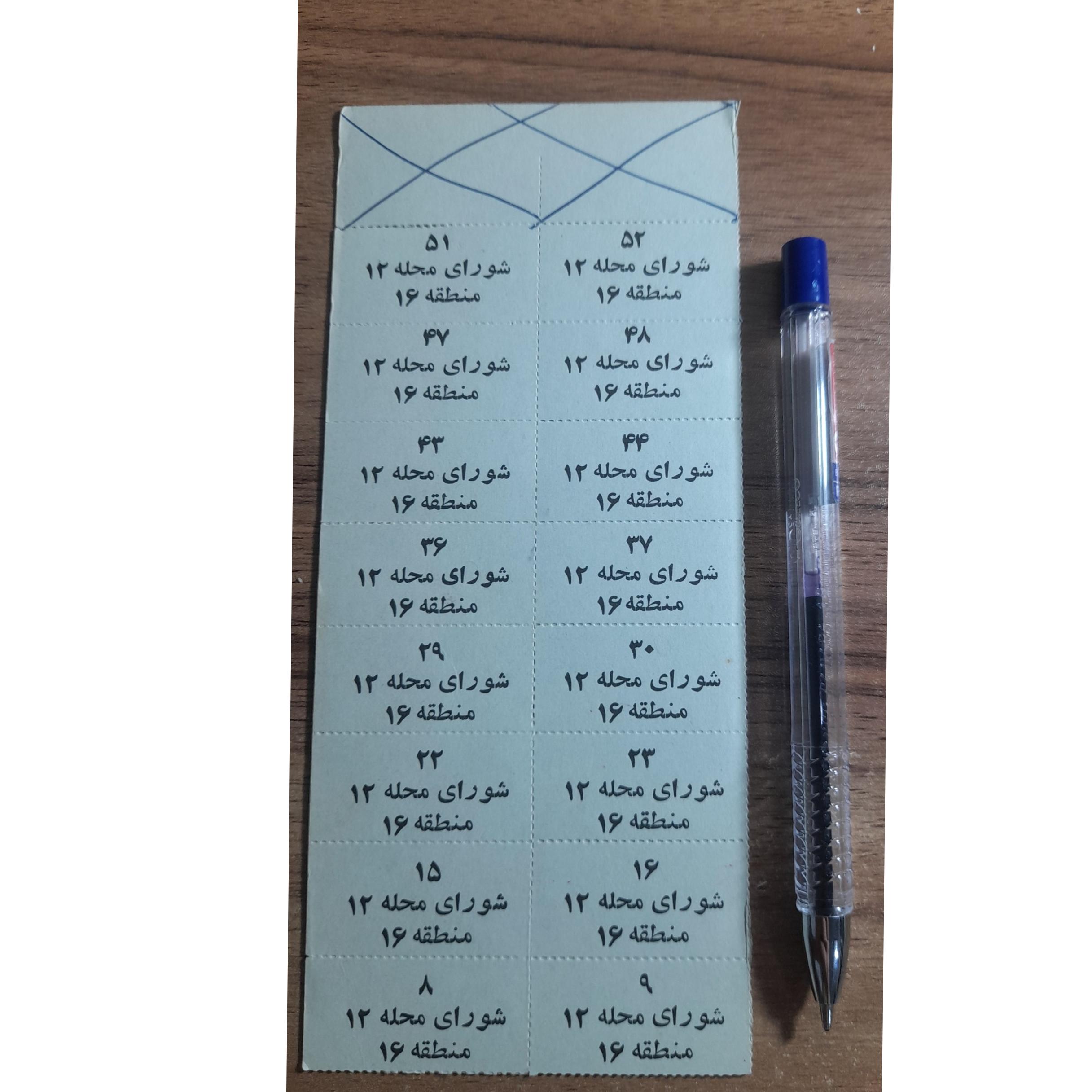 کوپن های نوستالژی وقدیمی کارتی