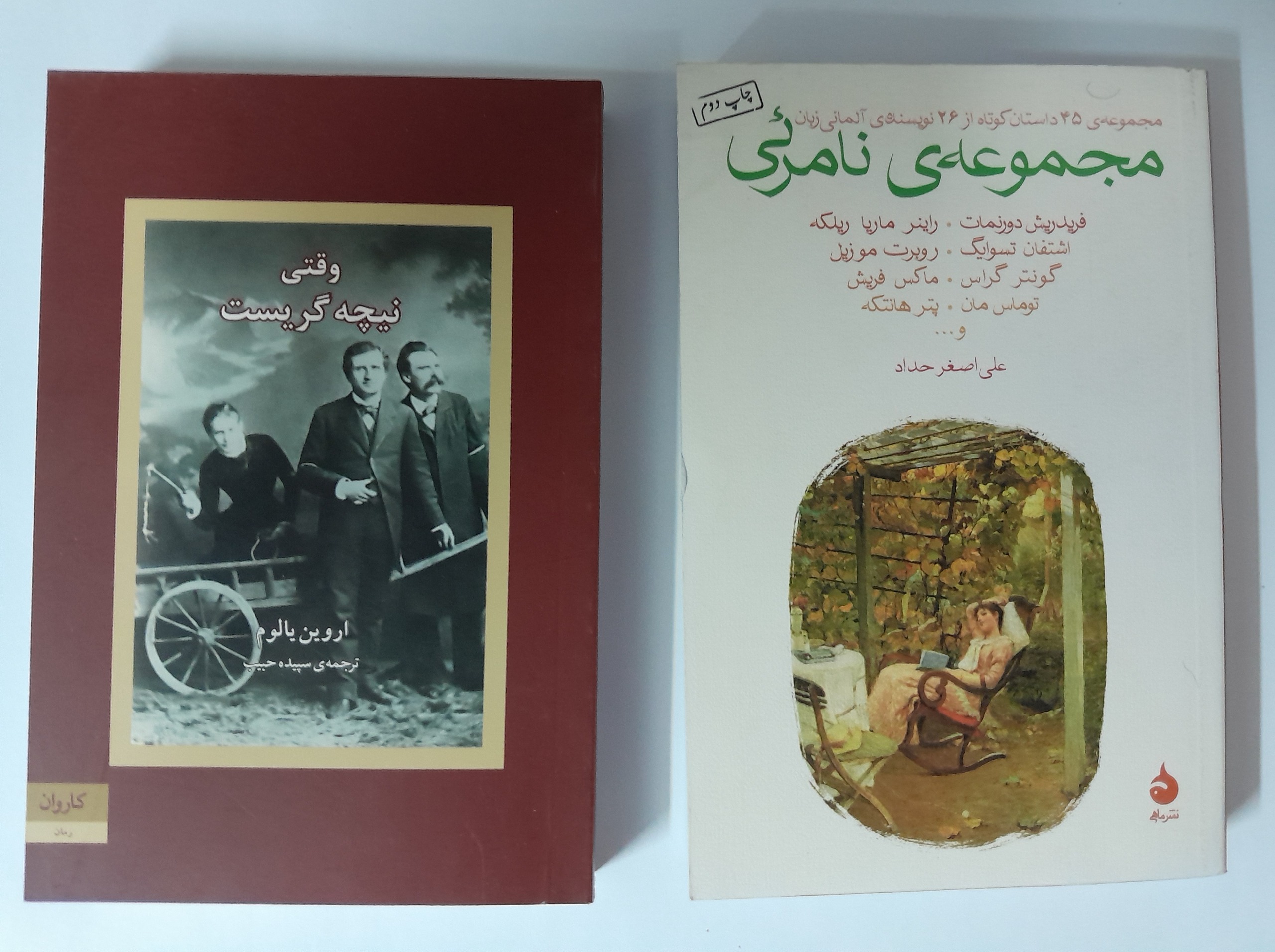 وقتی نیچه گریست و مجموعه نامرءی