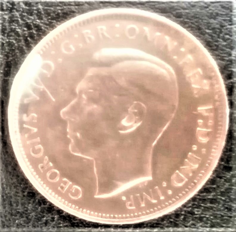 سکه 1 پنی انگلیس جرج ششم 1946