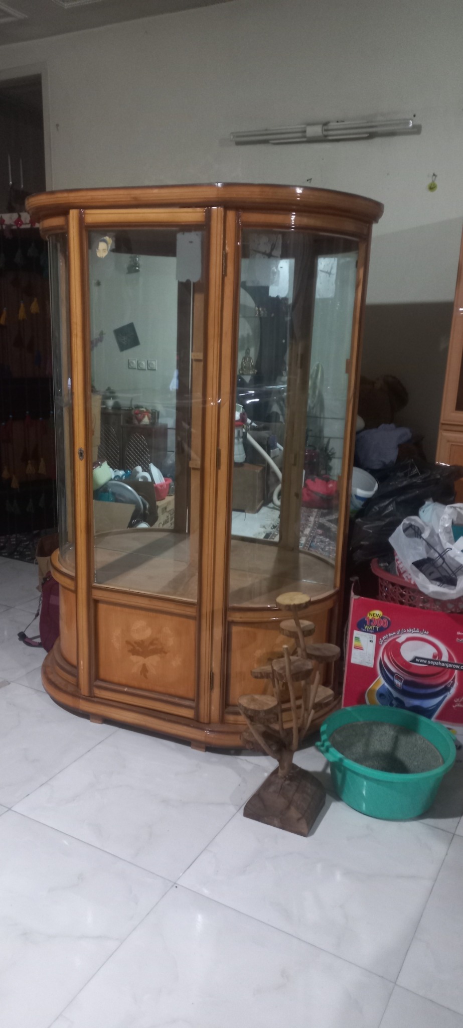 بوفه چوبی ام ادی اف
