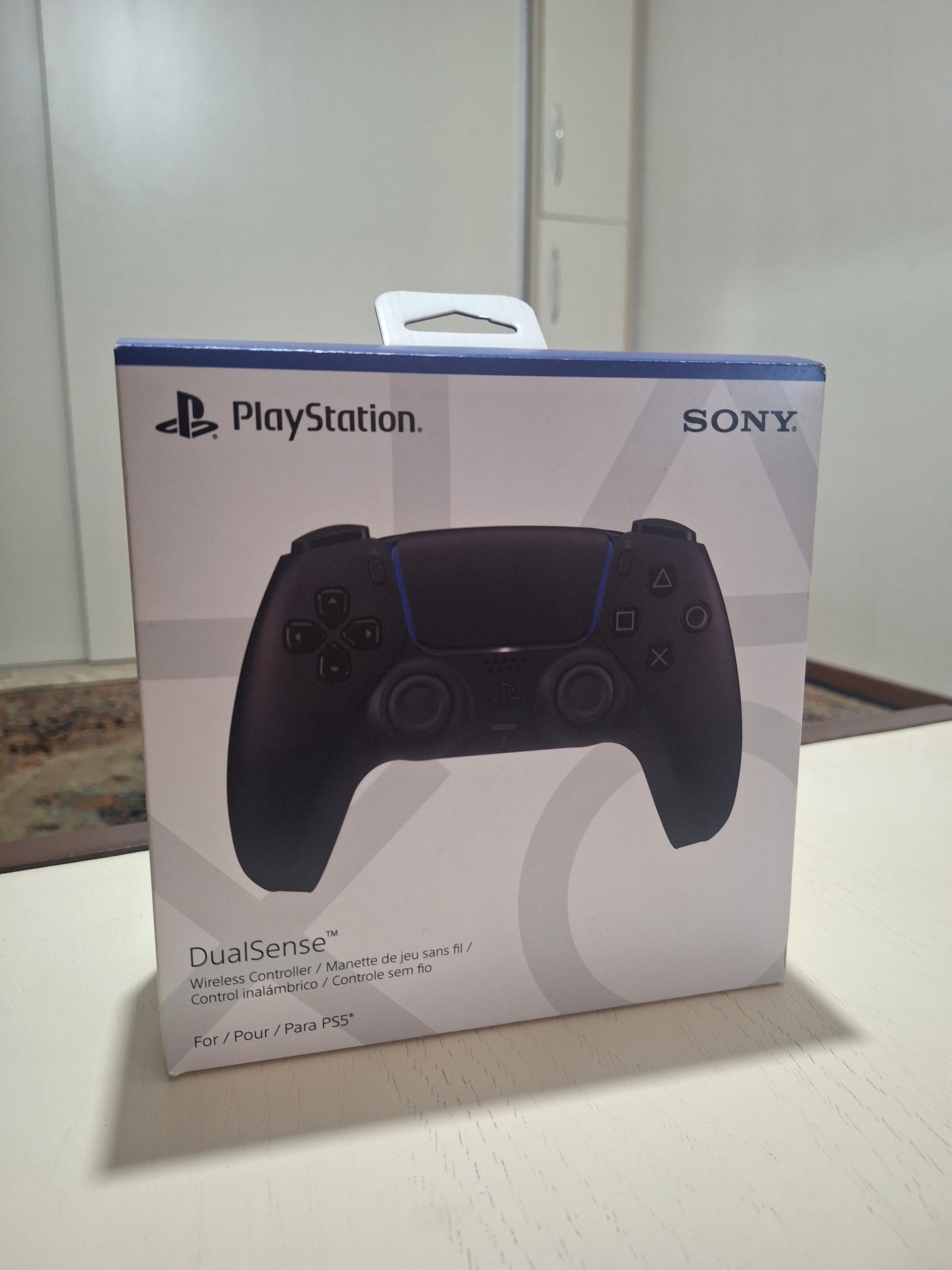 دسته ps5 مشکی اورجینال مدلDualSense سریCFI-ZCT1W