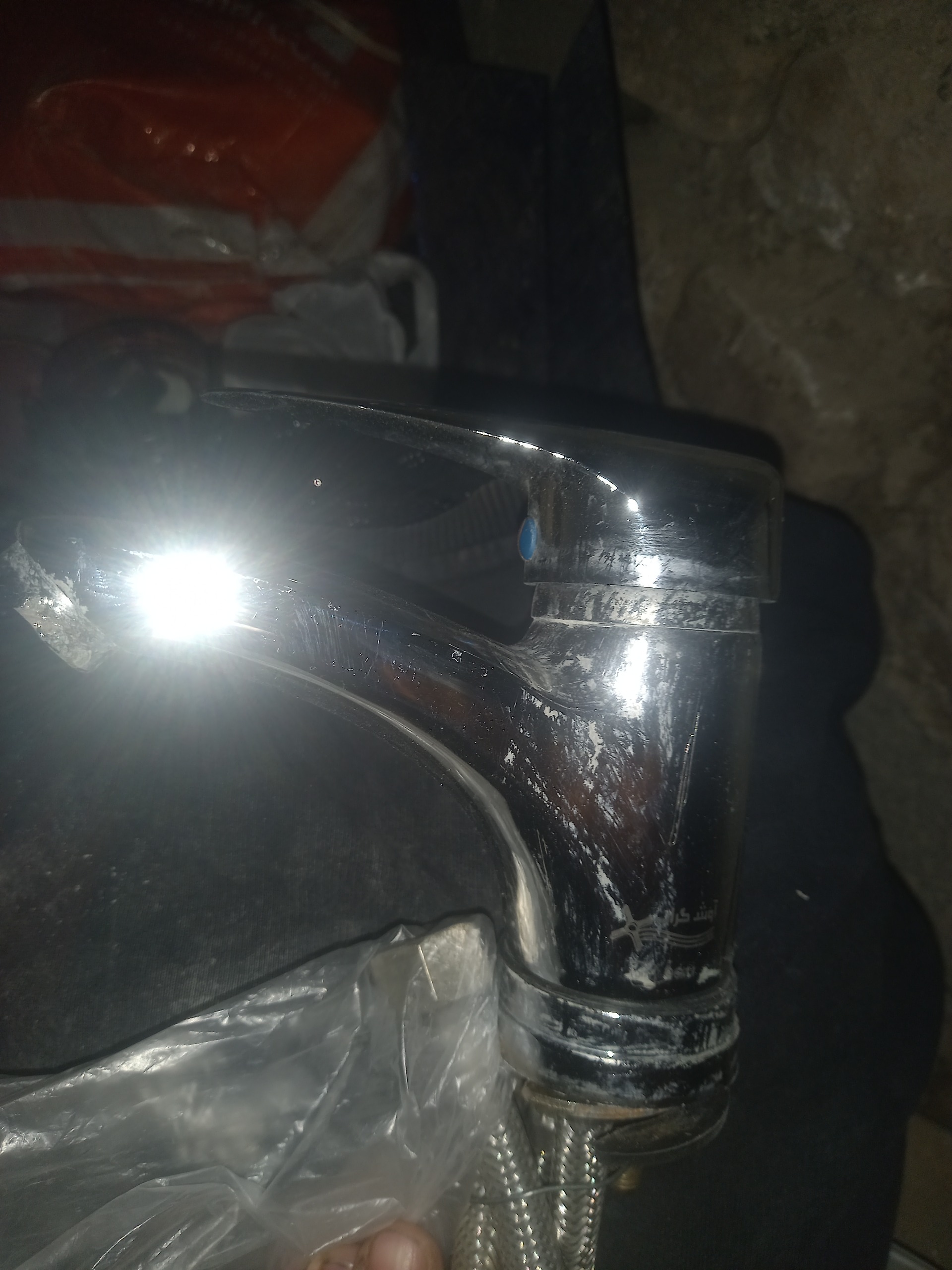 شیر روشویی،لوله اتصال،واشرو