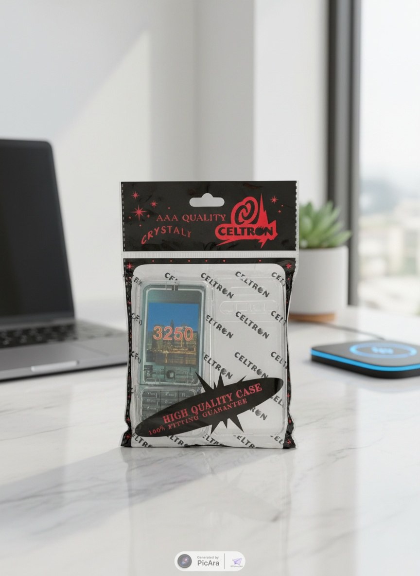 کاور کریستالی باکیفیت نوکیا مدل 3250