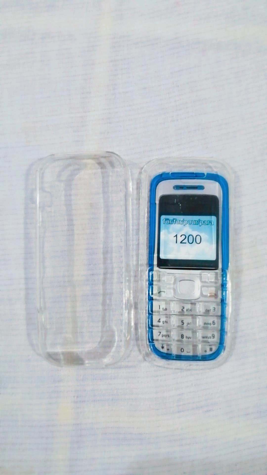 کاور کریستالی باکیفیت گوشی نوکیا مدل 1200