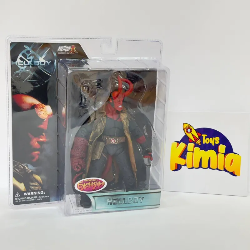 اکشن فیگور هل بوی شاخ دار اورجینال Mezco