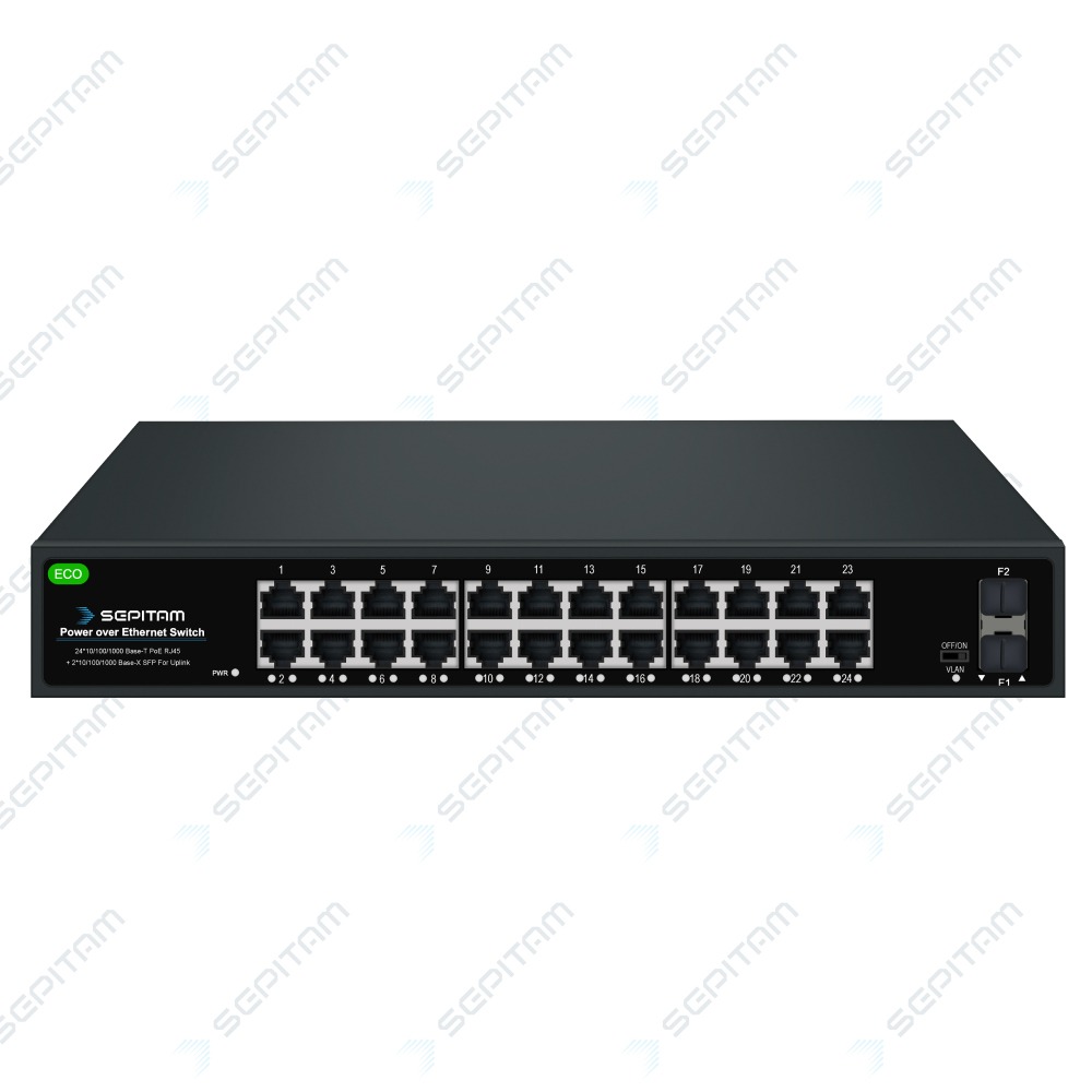 سوئیچ شبکه 24 پورت Sepitam-PS224G-DF-Eco