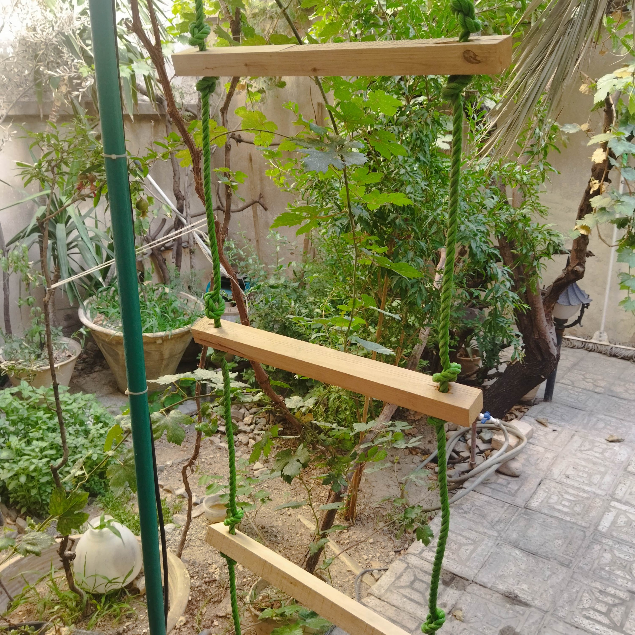 نردبان نجات طنابی