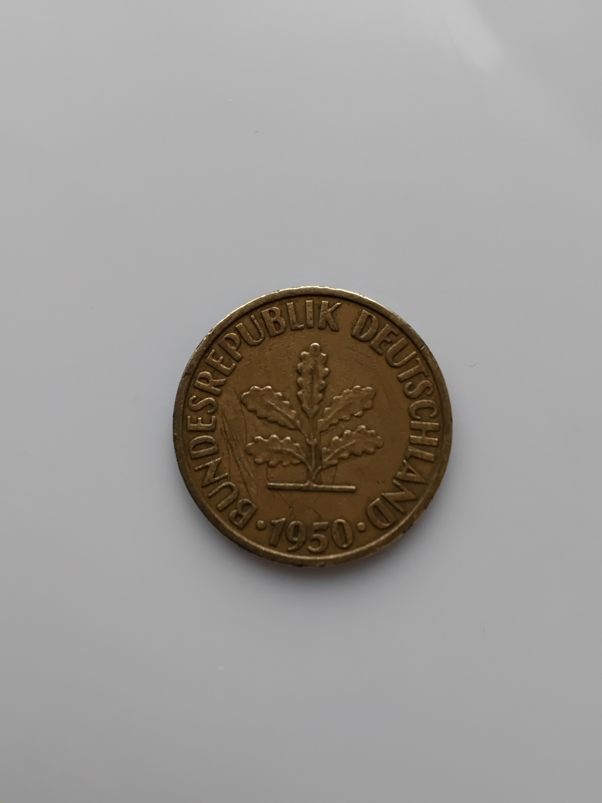 سکه آلمان 10 فینگ کلکسیونی