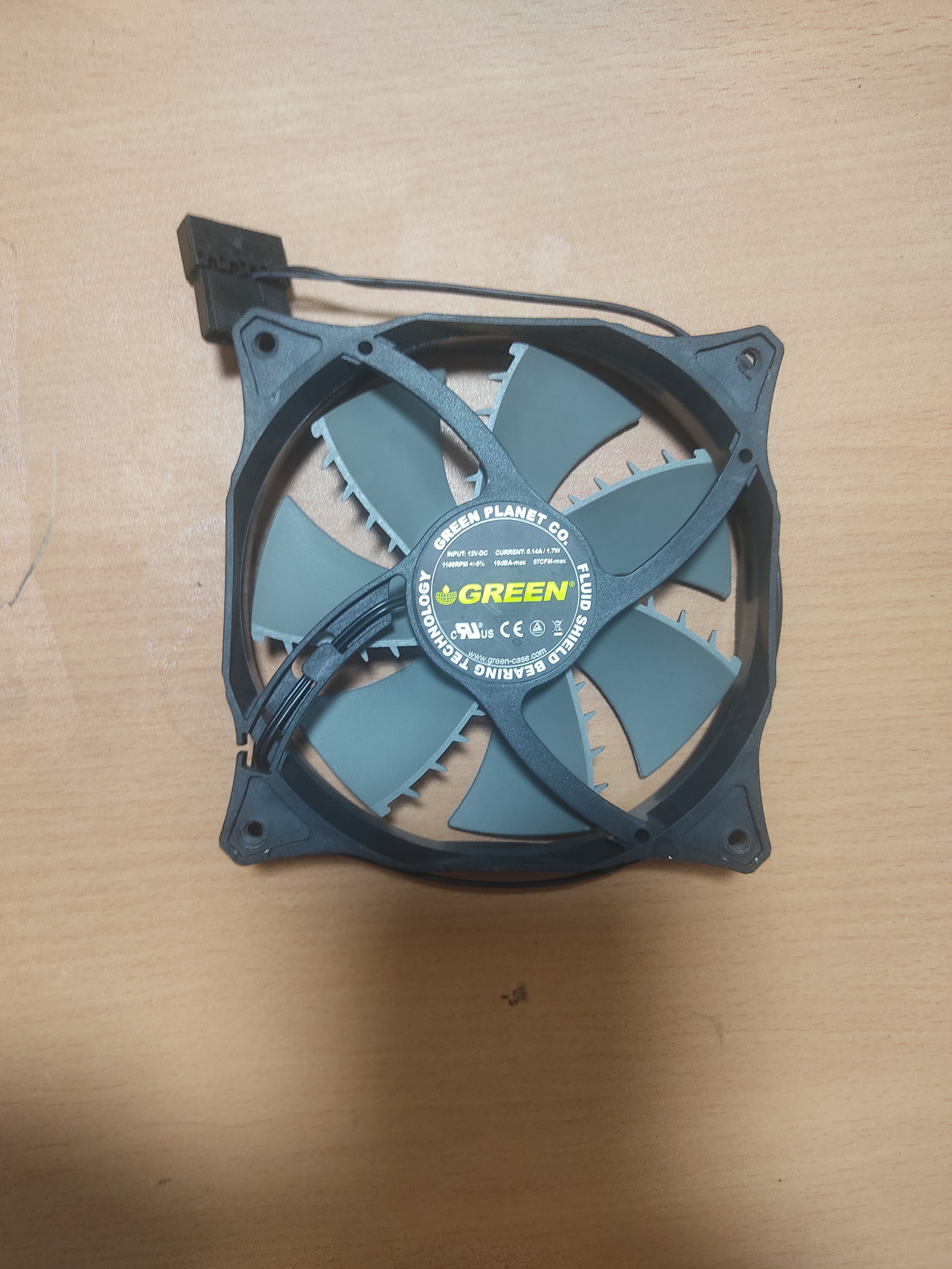 فن کیس گرین 12سانت