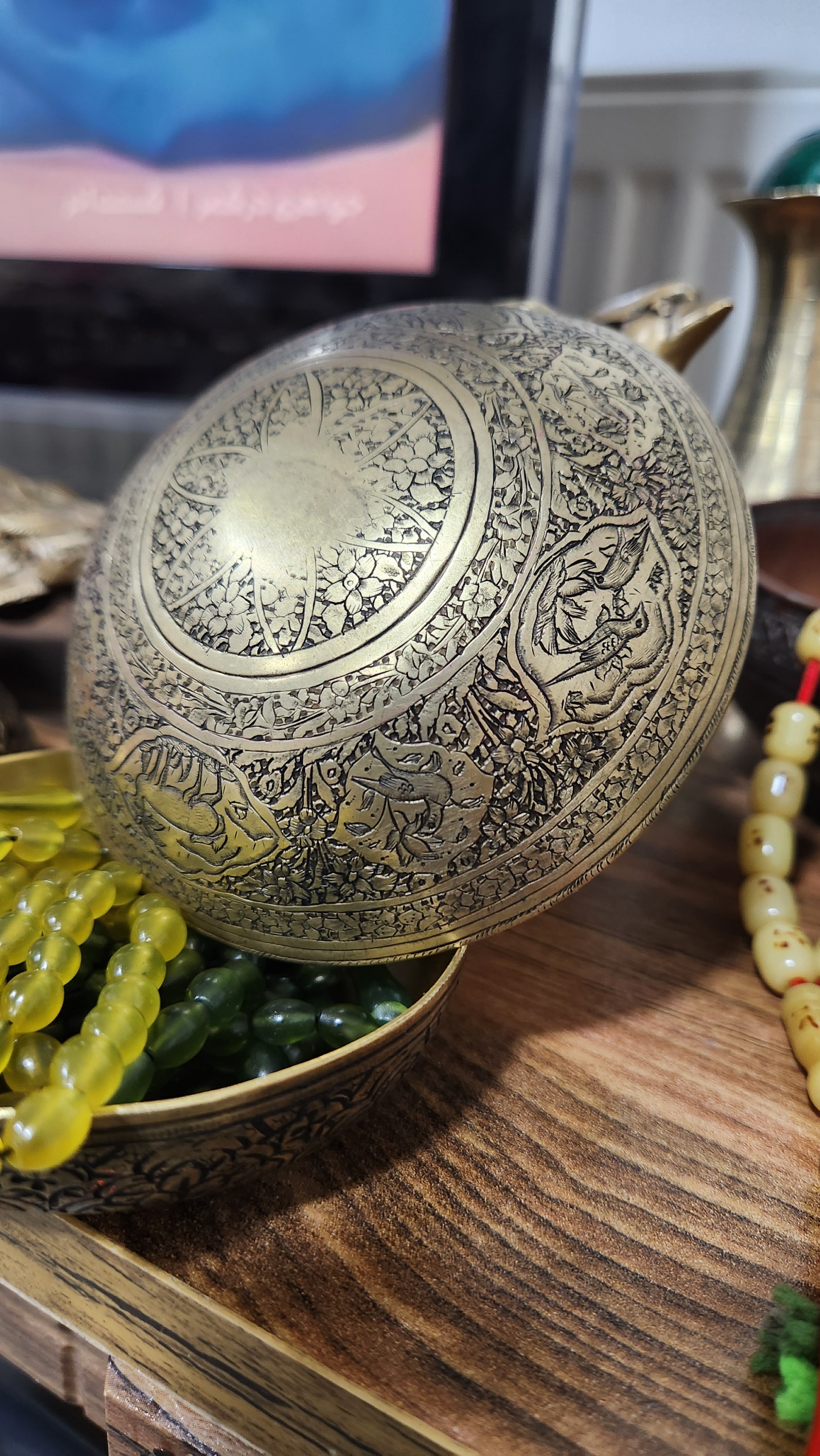 پرشالی کهنه قلمکاری قدیمی