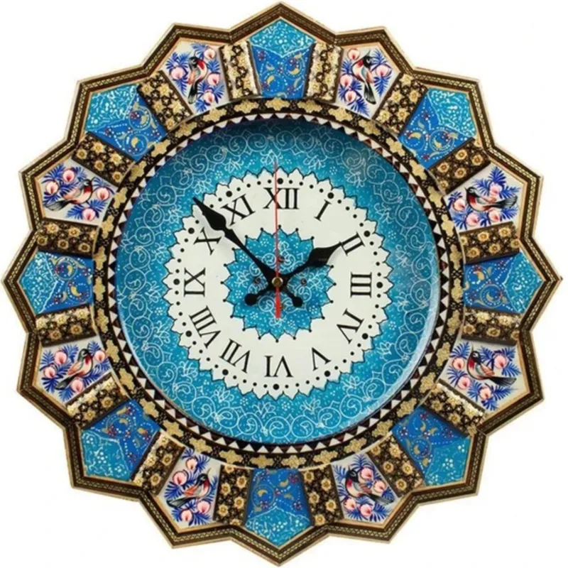 ساعت دیواری مدل خورشیدی چند رنگ